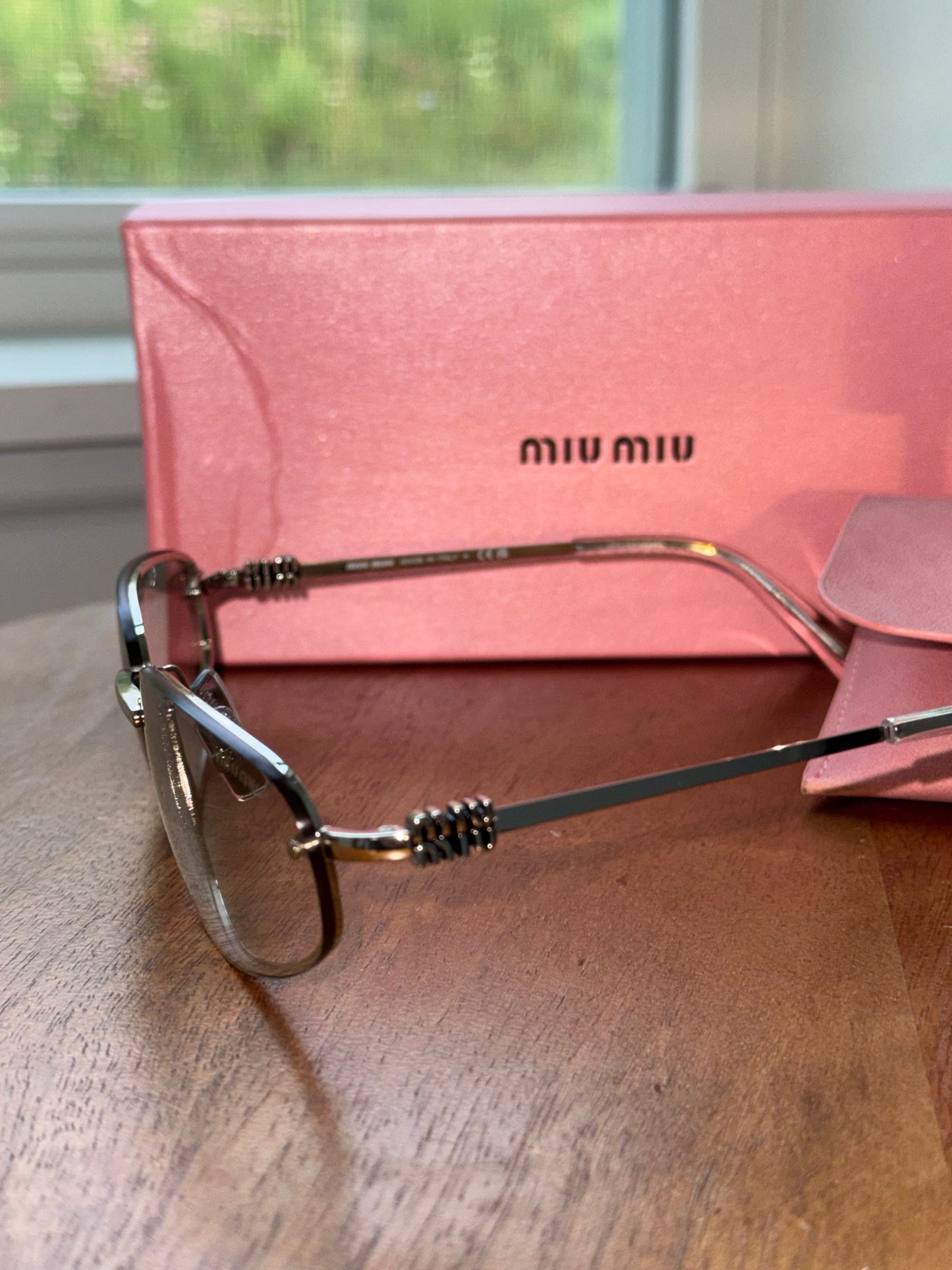 Lentes Miu Miu transparentes top quality
