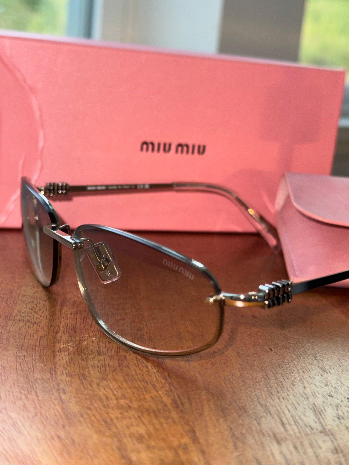 Lentes Miu Miu transparentes top quality