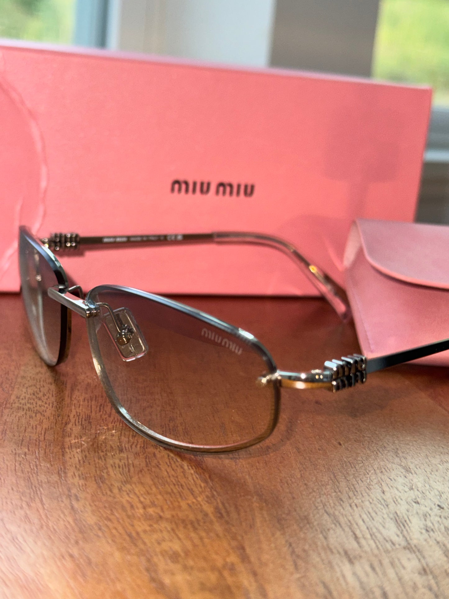 Lentes Miu Miu transparentes top quality
