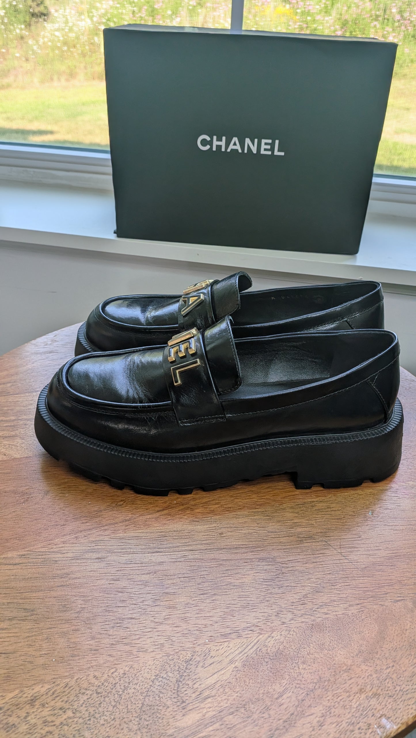 Mocasines Chanel seminuevas talla 8