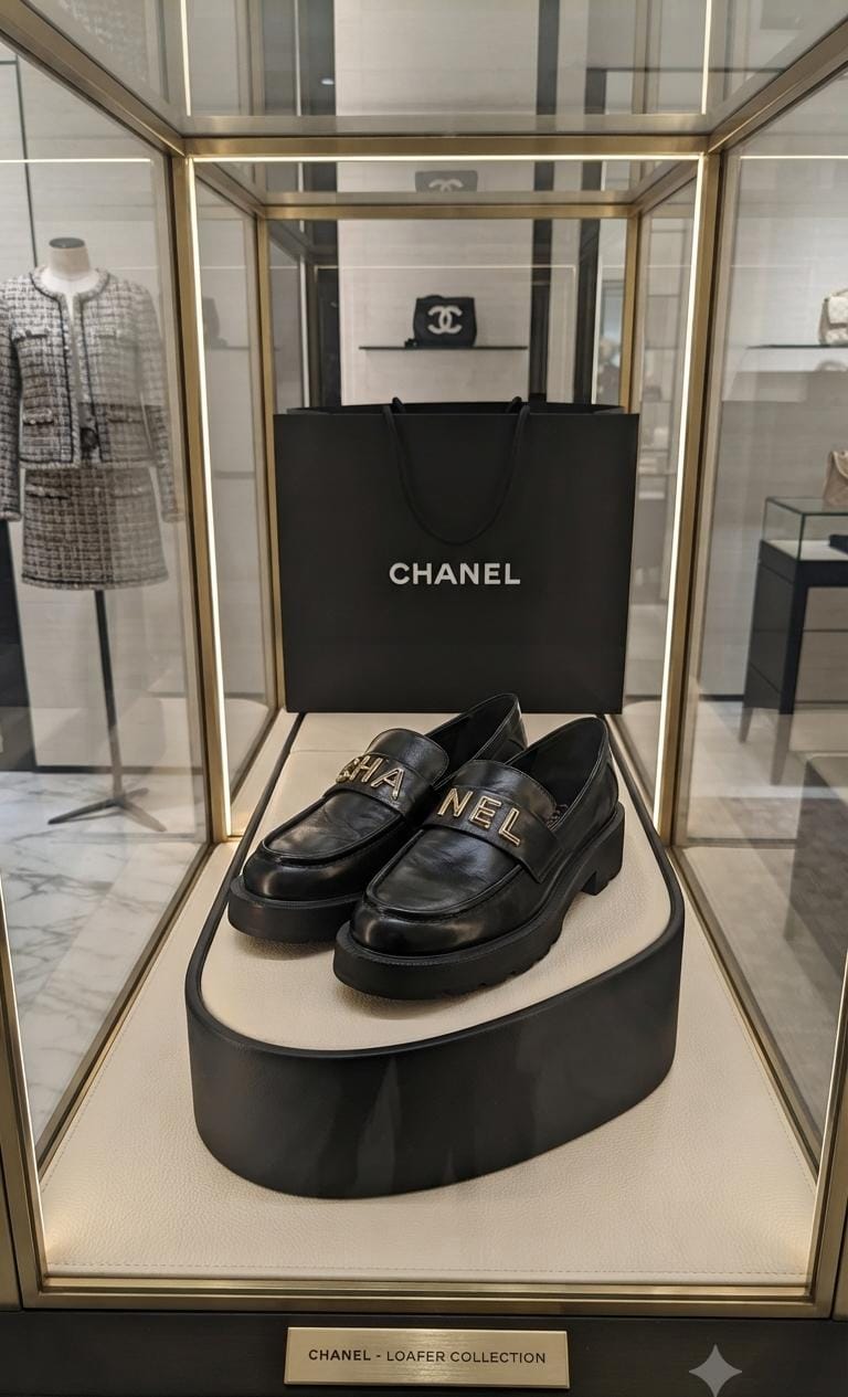 Mocasines Chanel seminuevas talla 8