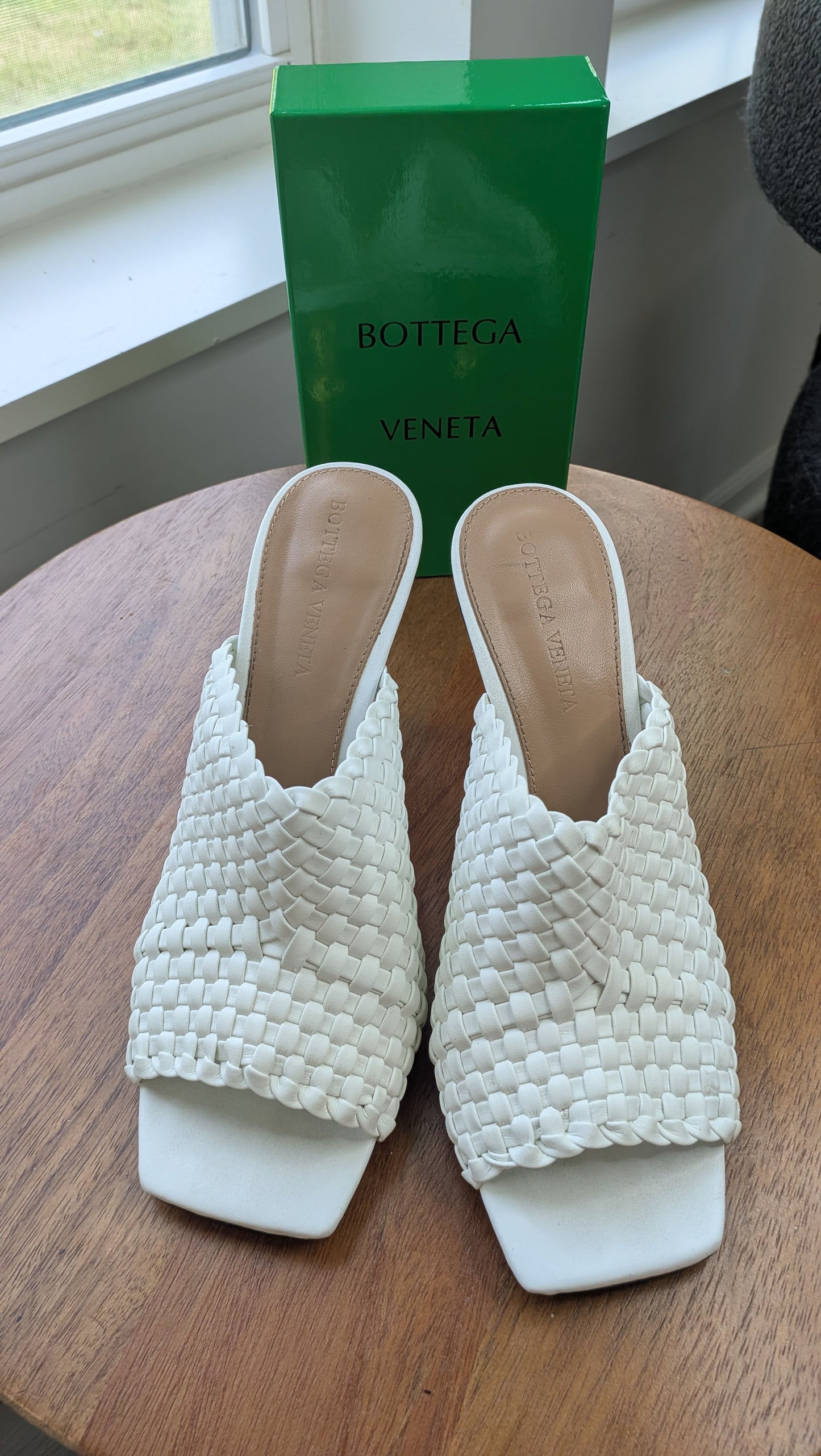 Tacones bottega talla 8 seminuevos