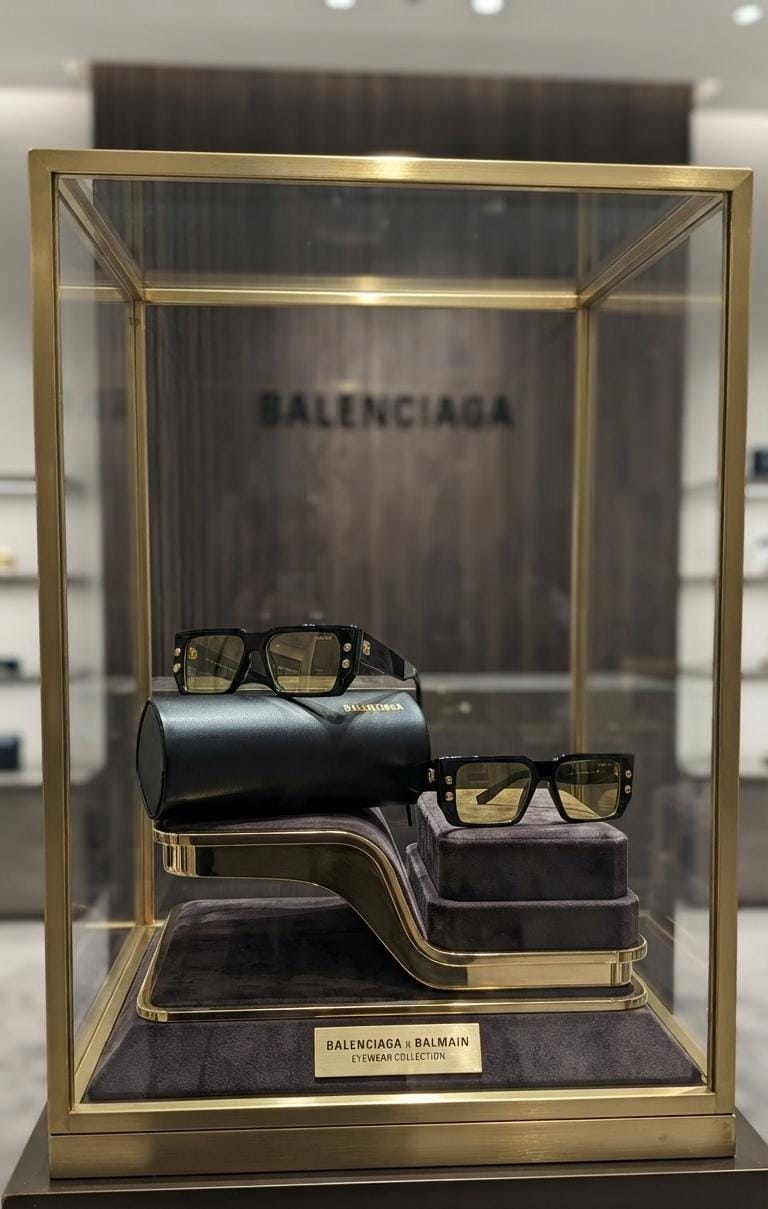 Lentes balmain top quality