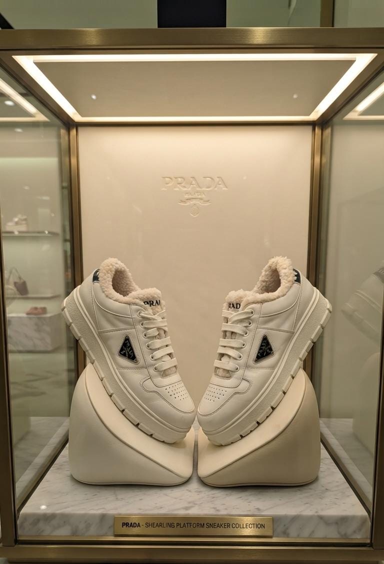 Tenis Prada talla 8 closet sale seminuevos
