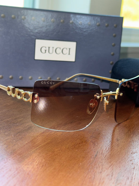 Lentes Gucci top quality con caja y estuche