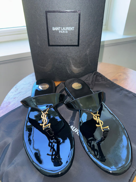 Sandalias Ives saint Laurent talla 8 nuevas con caja