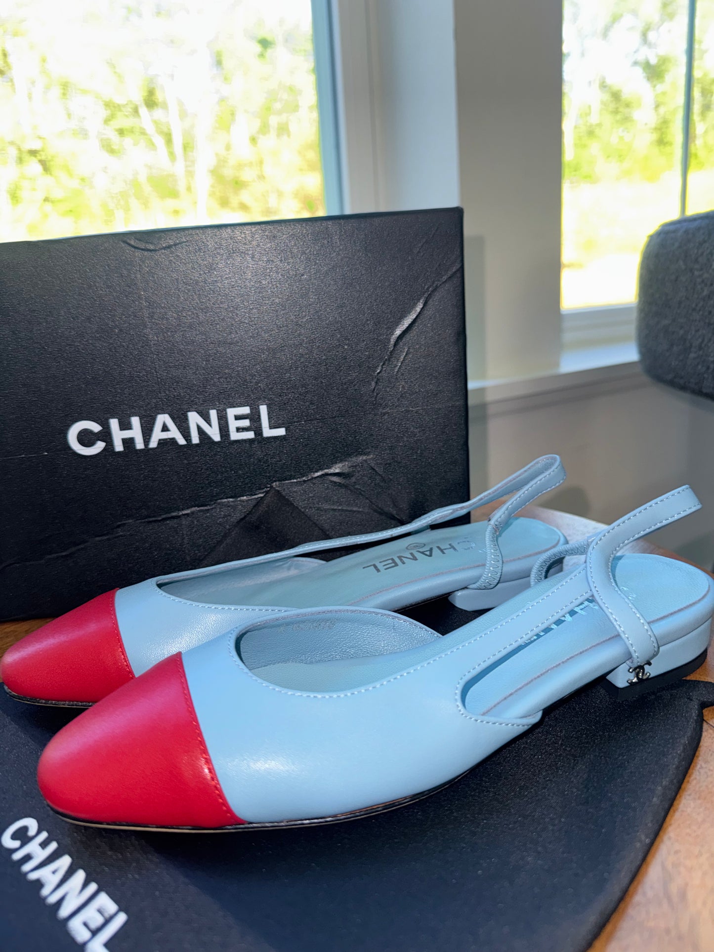 Zapatos Chanel talla 8 top quality nueva temporada