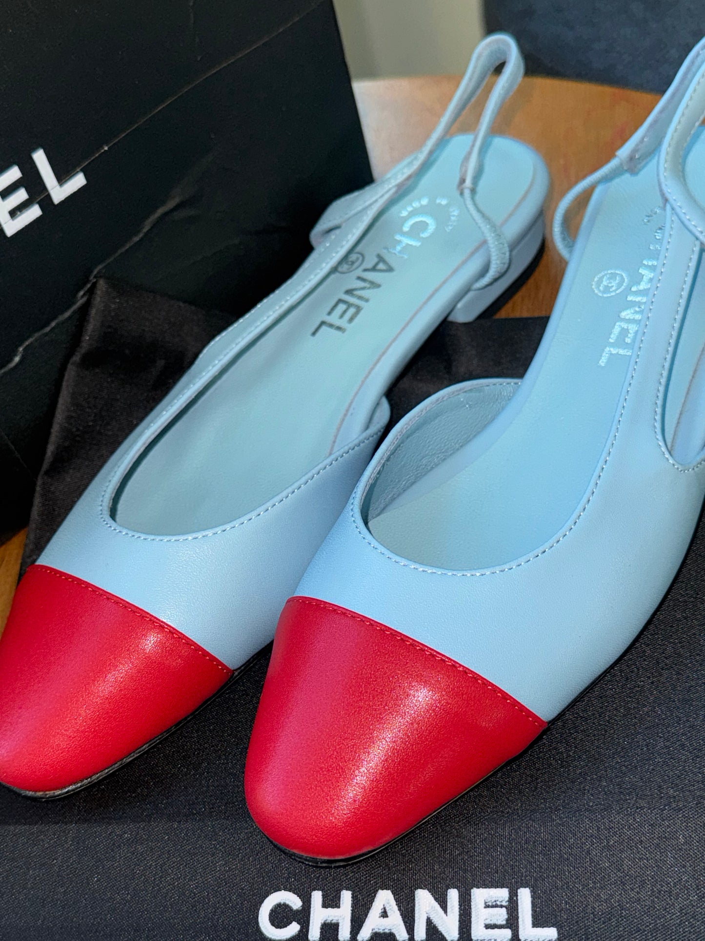 Zapatos Chanel talla 8 top quality nueva temporada