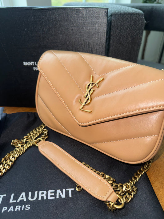 Bolsa yves saint Laurent nude top quality