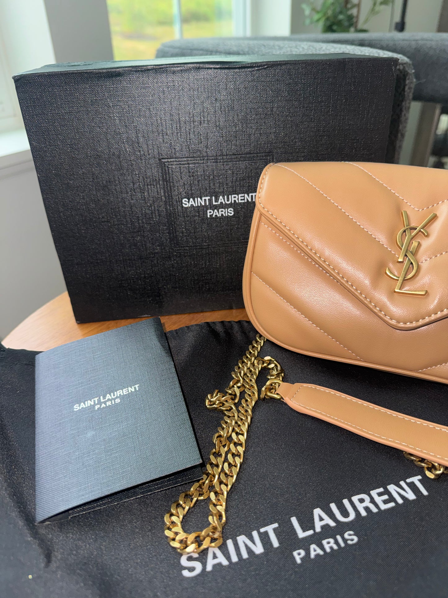 Bolsa yves saint Laurent nude top quality