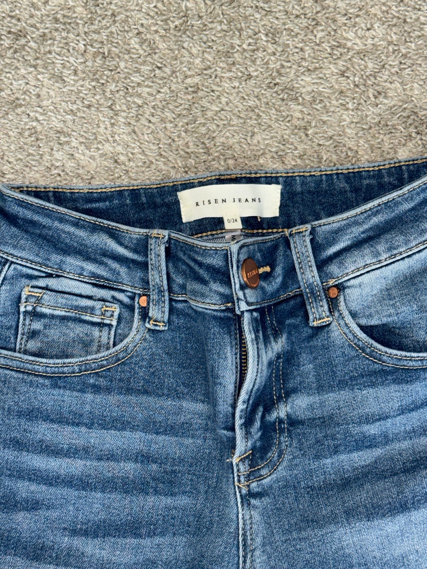 Closet sale pantalón mezclilla small super stretch nuevo