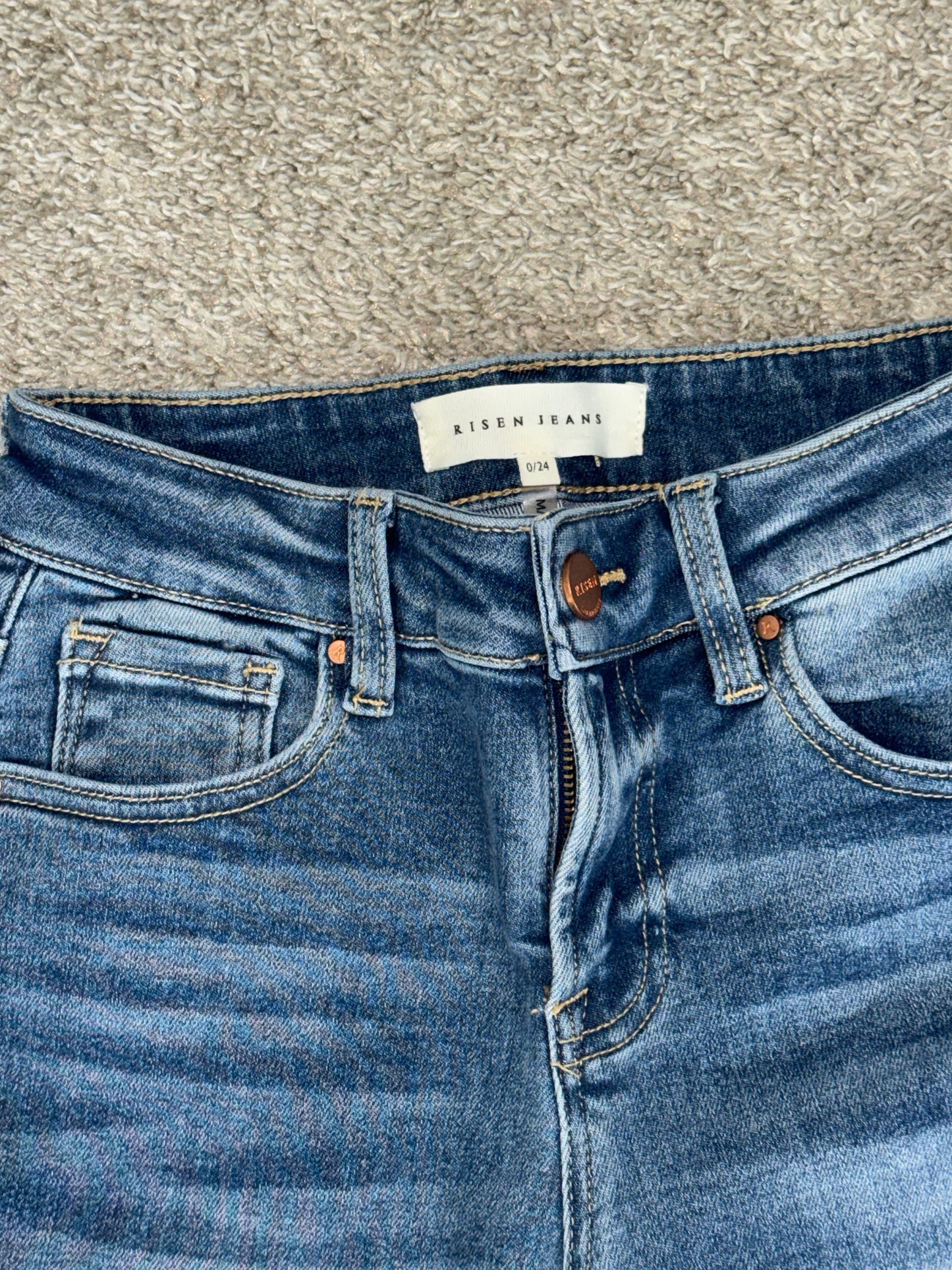 Closet sale pantalón mezclilla small super stretch nuevo