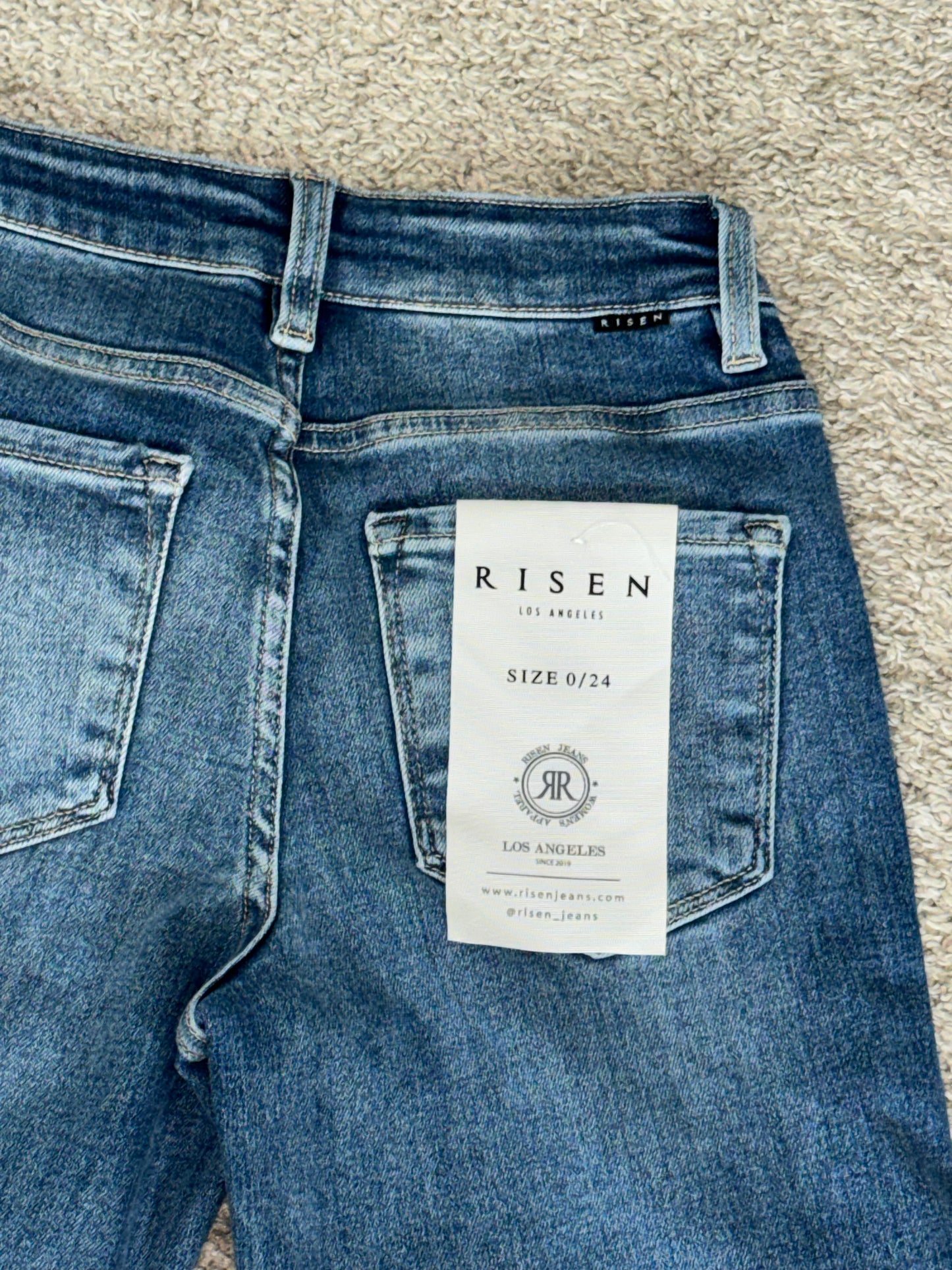 Closet sale pantalón mezclilla small super stretch nuevo