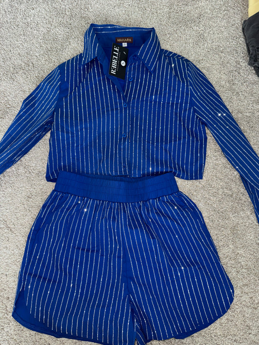 Set azul small nuevo