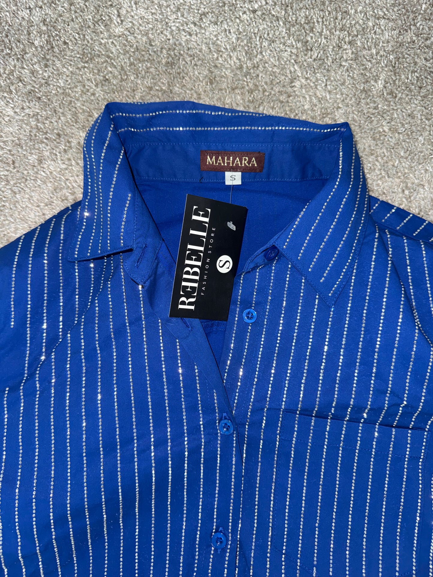 Set azul small nuevo