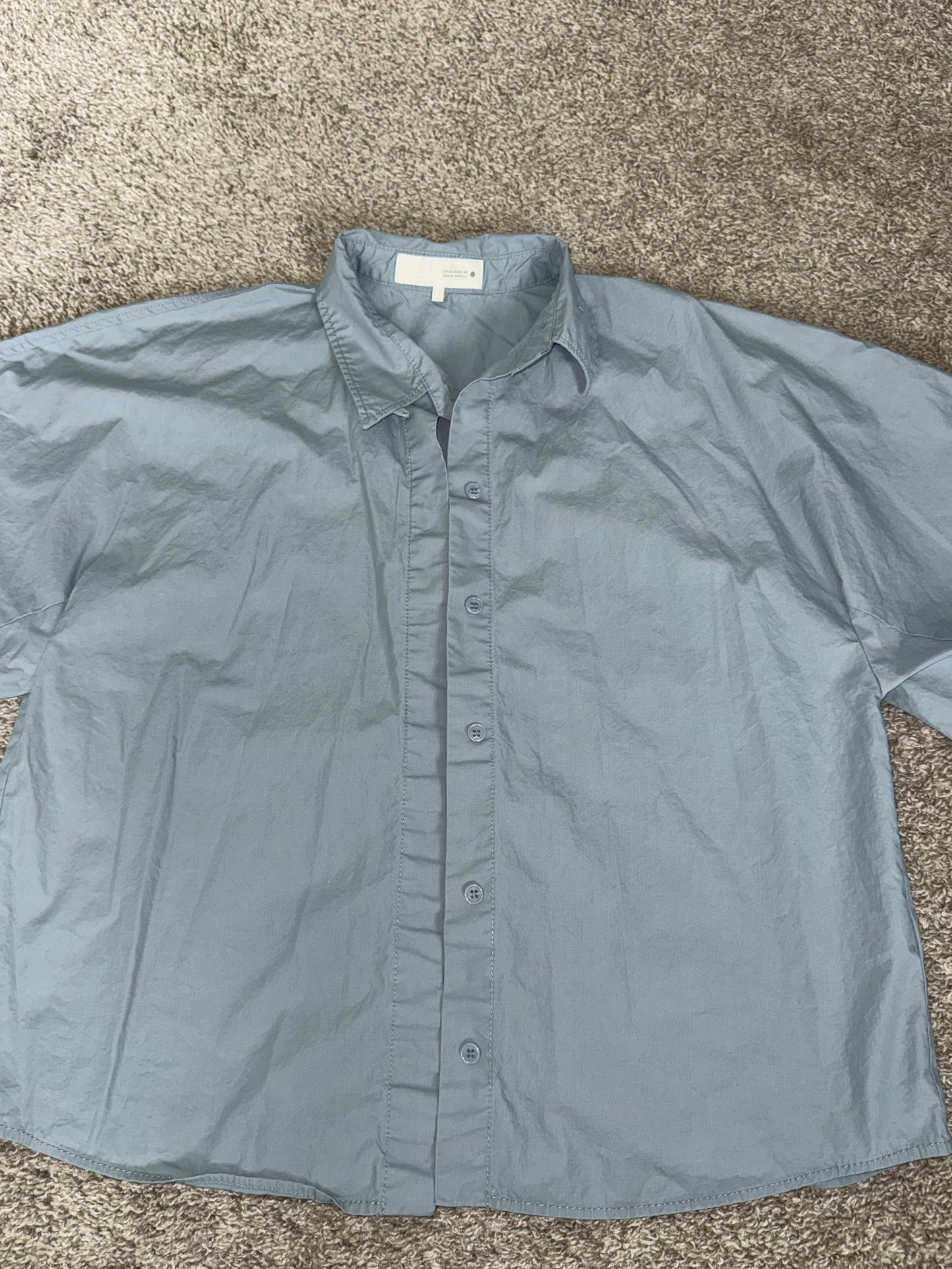 Closet sale Camisa ZARA XS pero viene super oversized