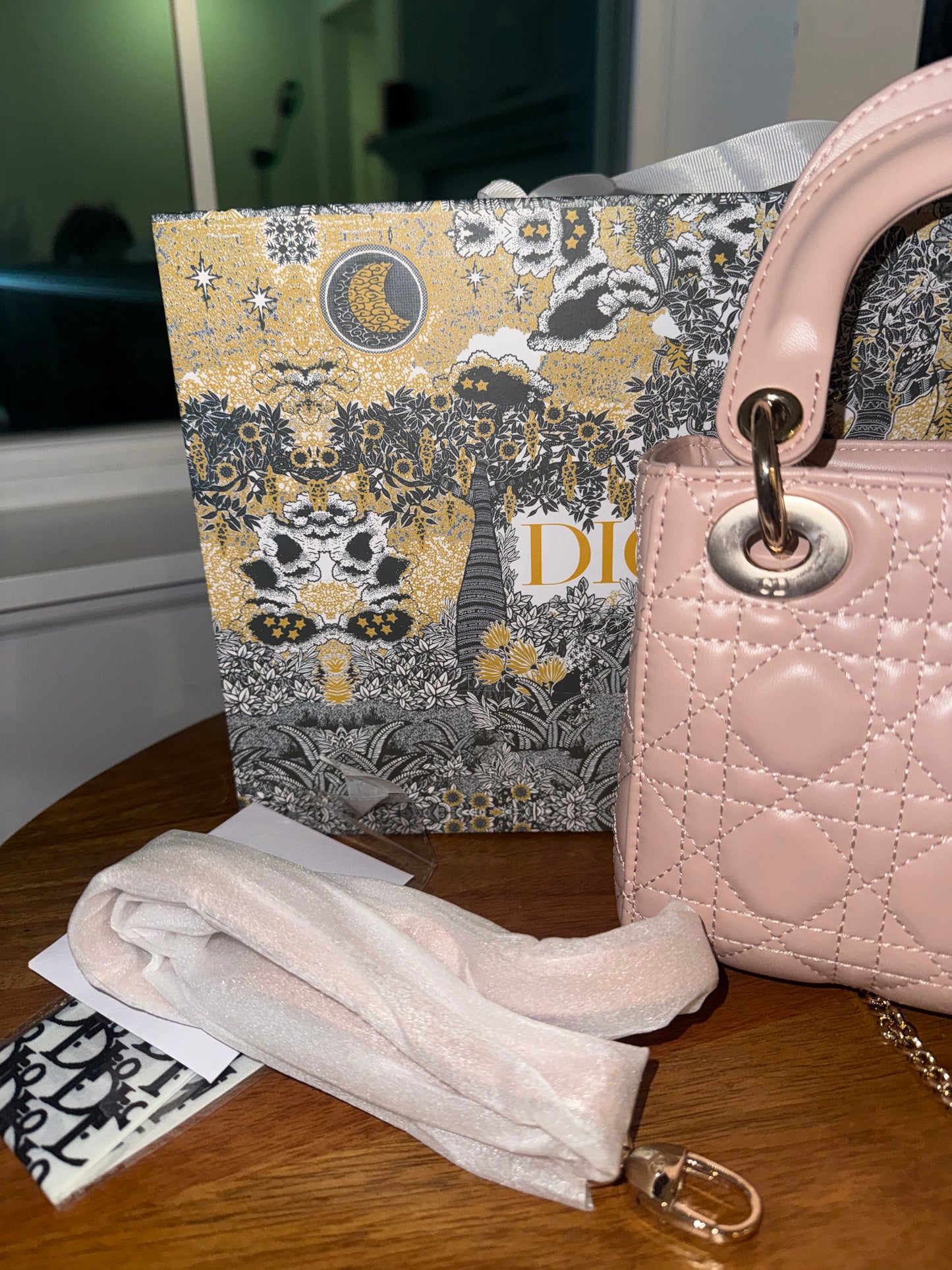 Bolsa lady Dior rosita top quality