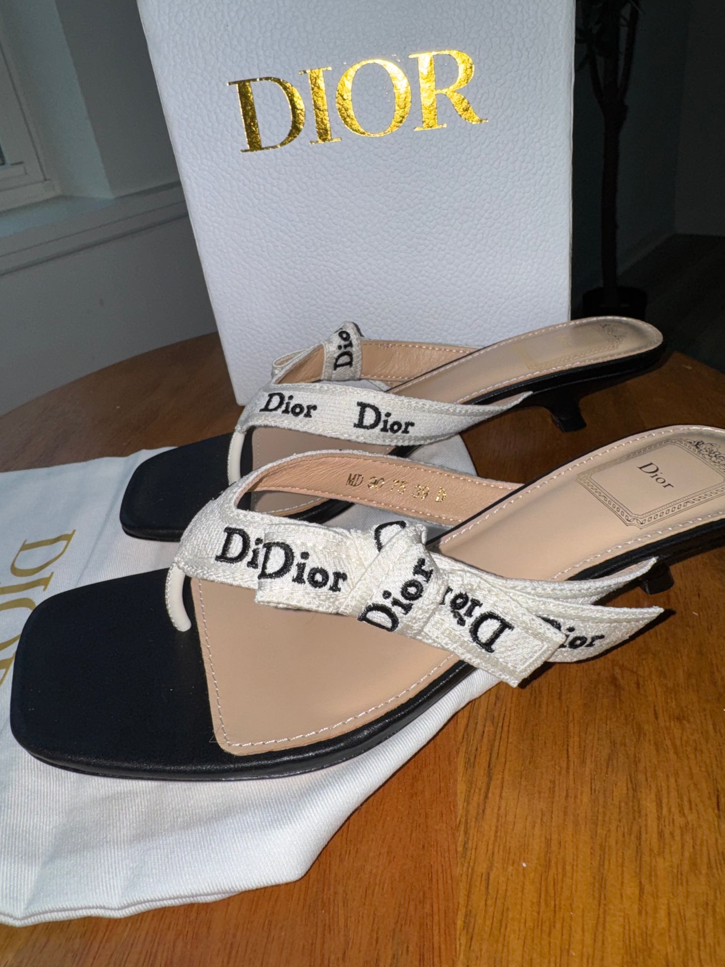 Kitten heels Dior top quality talla 8