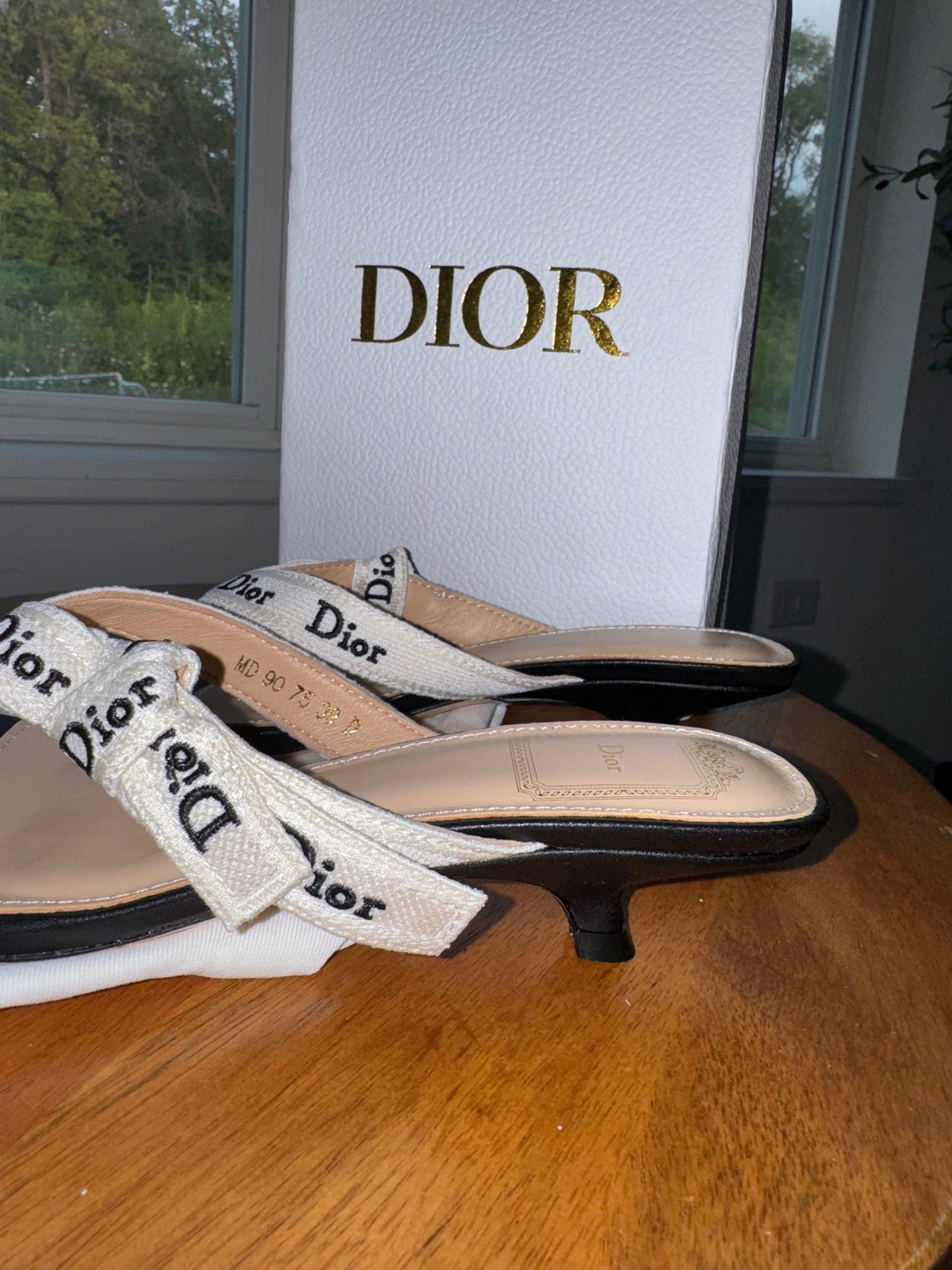 Kitten heels Dior top quality talla 8