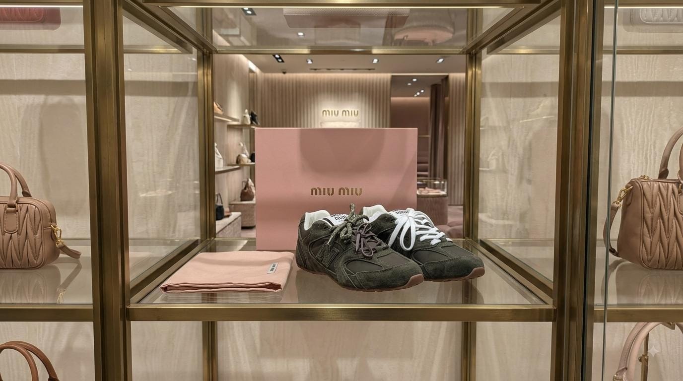 Tenis Miu Miu verde olivo talla 8 Nuevo’s con caja top quality