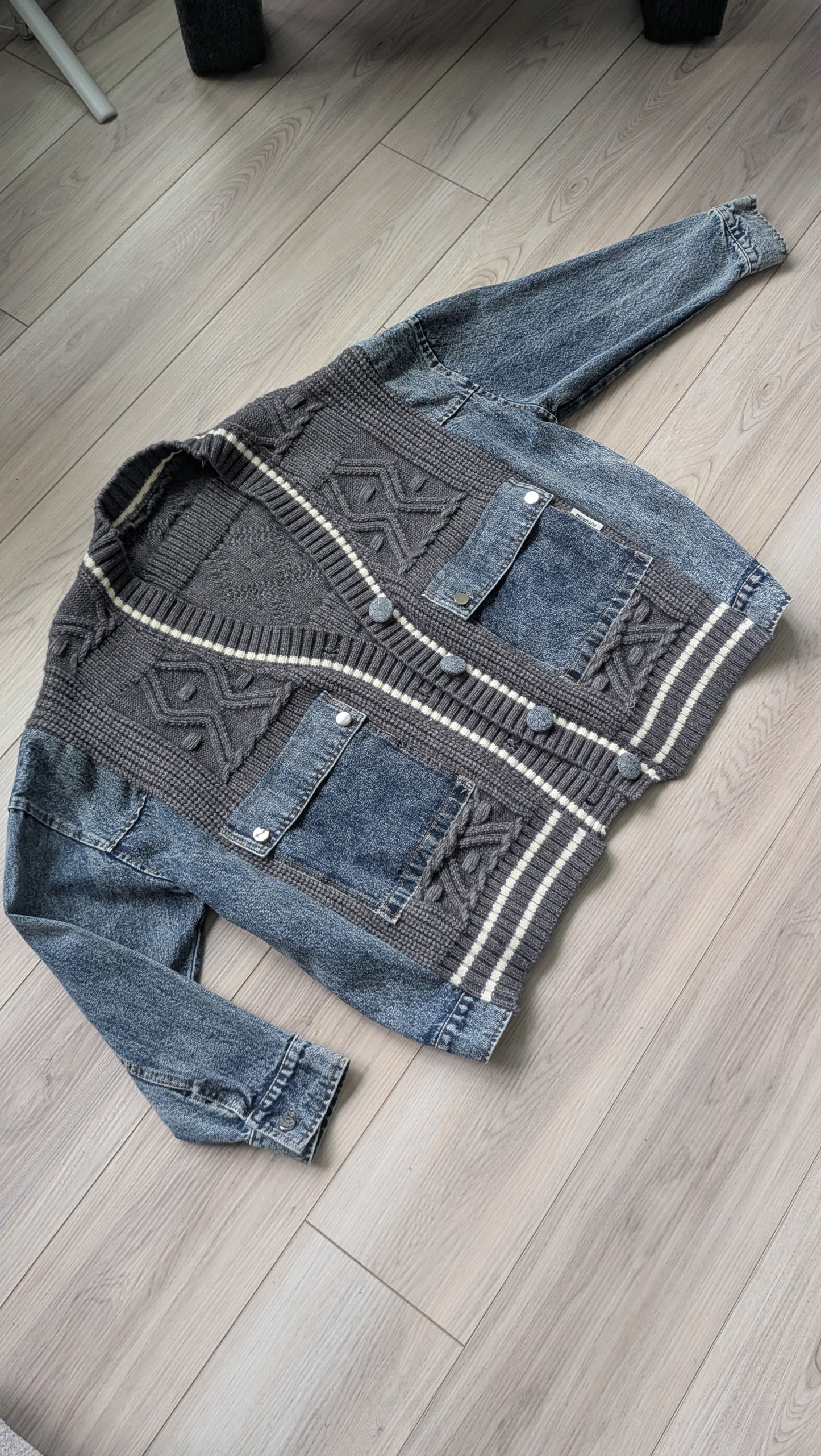 Closet sale  Chamarra mezclilla oversized large