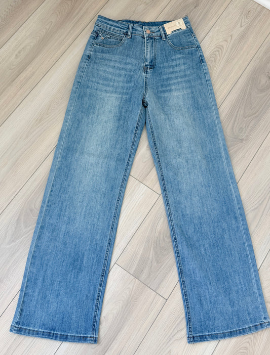 Pantalón mezclilla stretch nuevo con etiqueta
