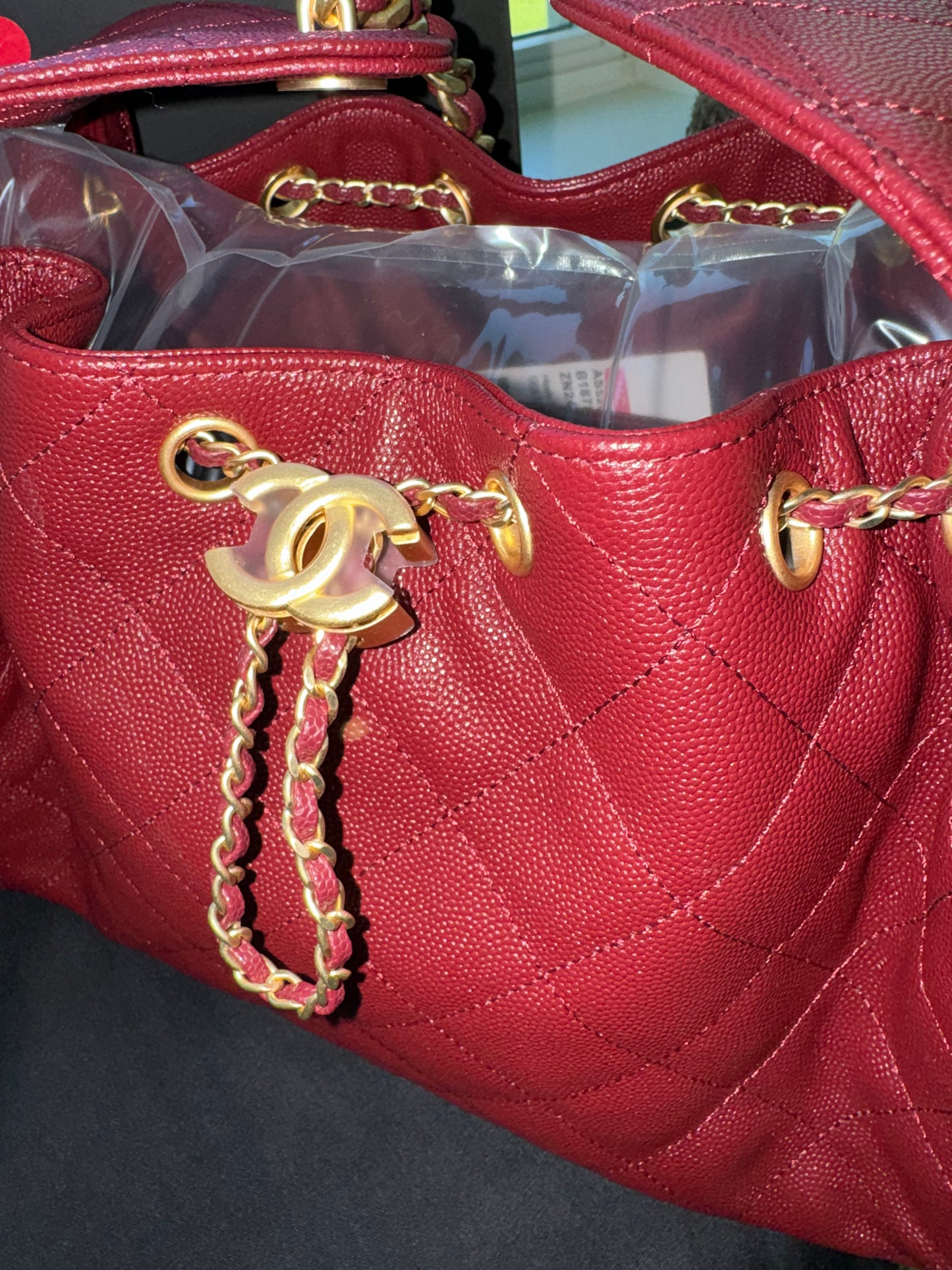 Bolsa Chanel 25 mediana top quality con caja y cubre polvo