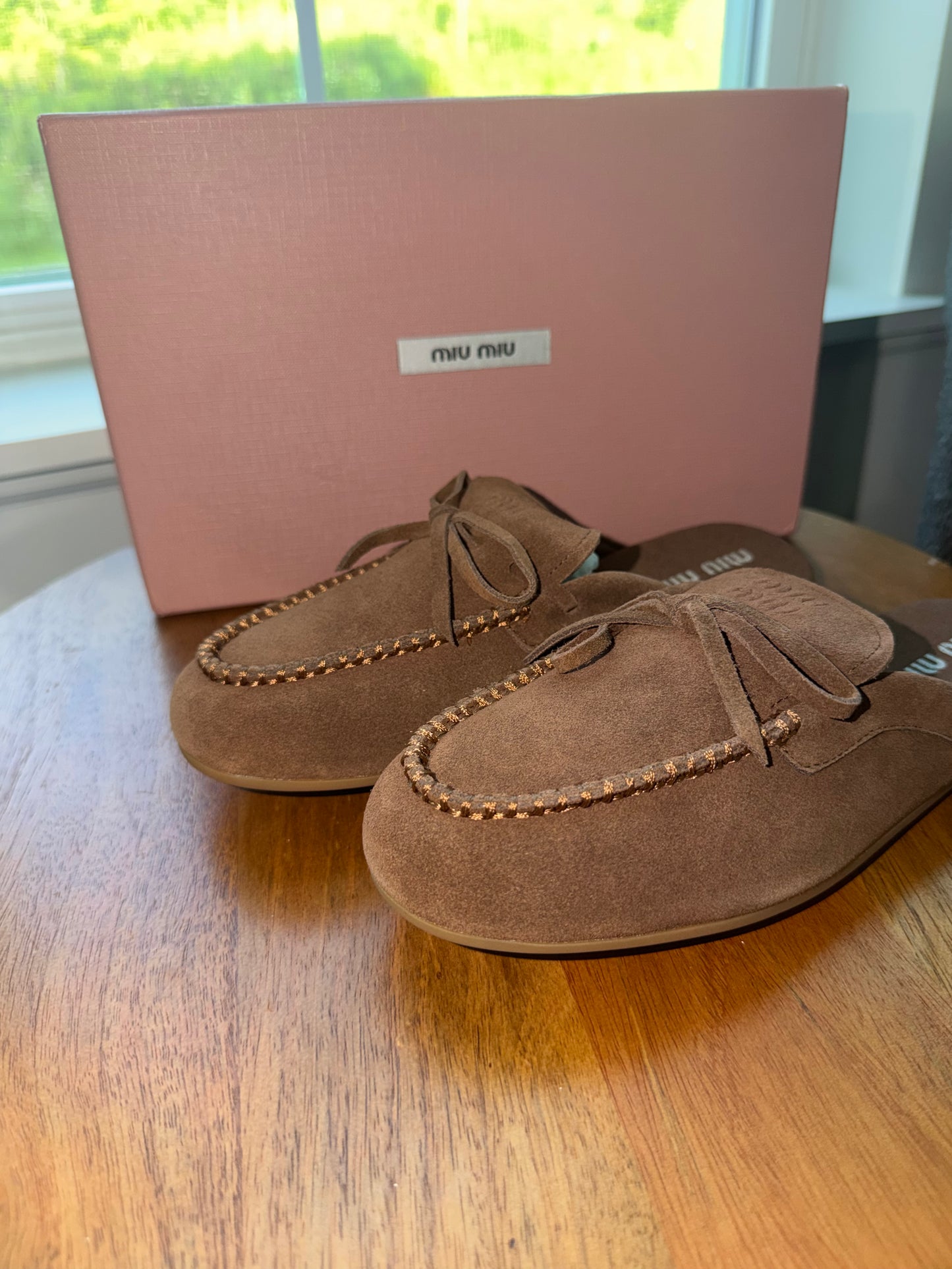 Zapatos Miu Miu talla 8 Nuevo’s con caja