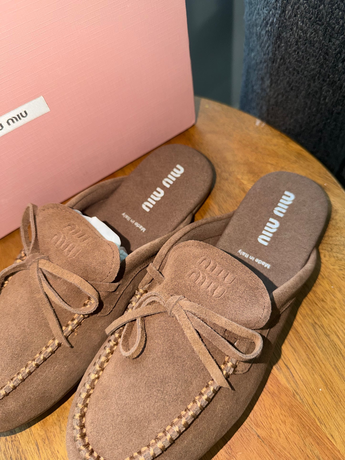 Zapatos Miu Miu talla 8 Nuevo’s con caja