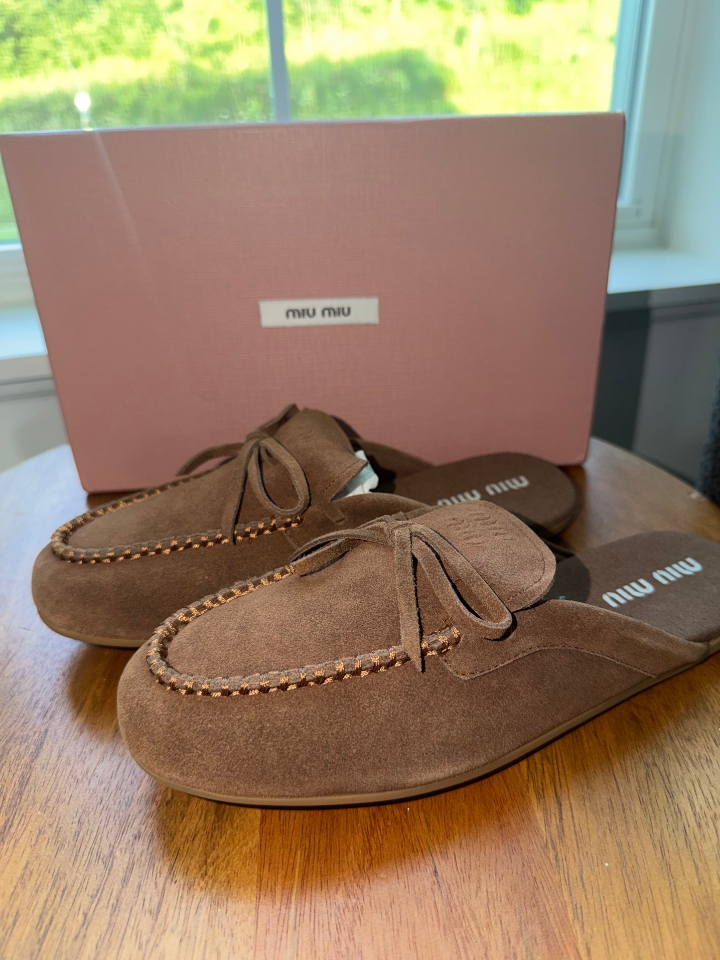 Zapatos Miu Miu talla 8 Nuevo’s con caja