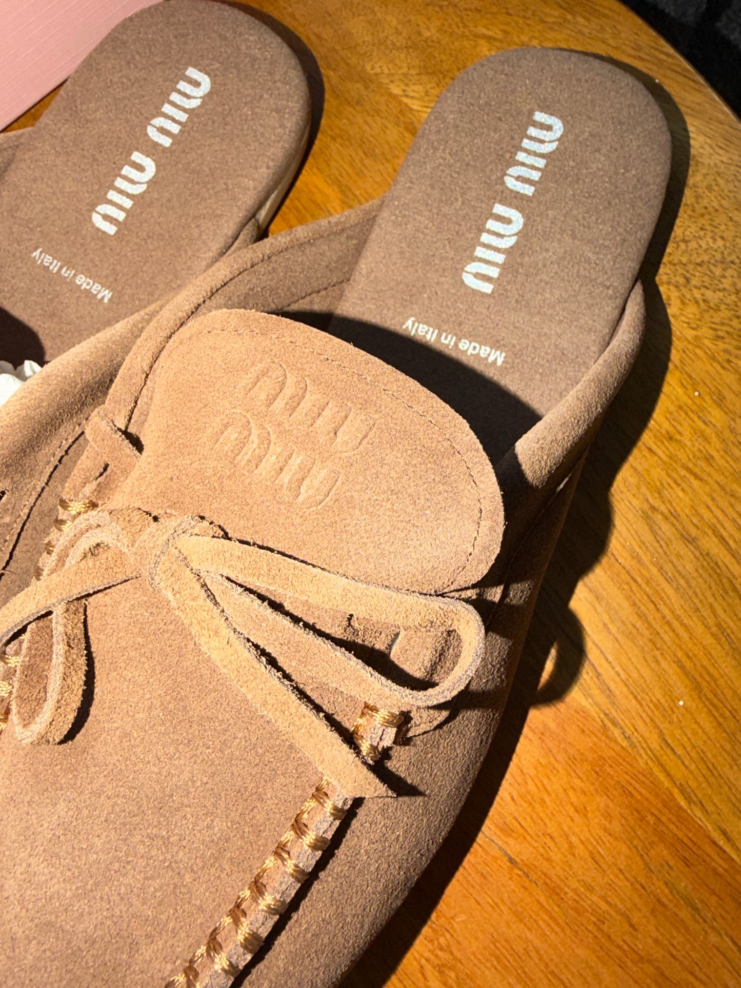 Zapatos Miu Miu talla 8 Nuevo’s con caja