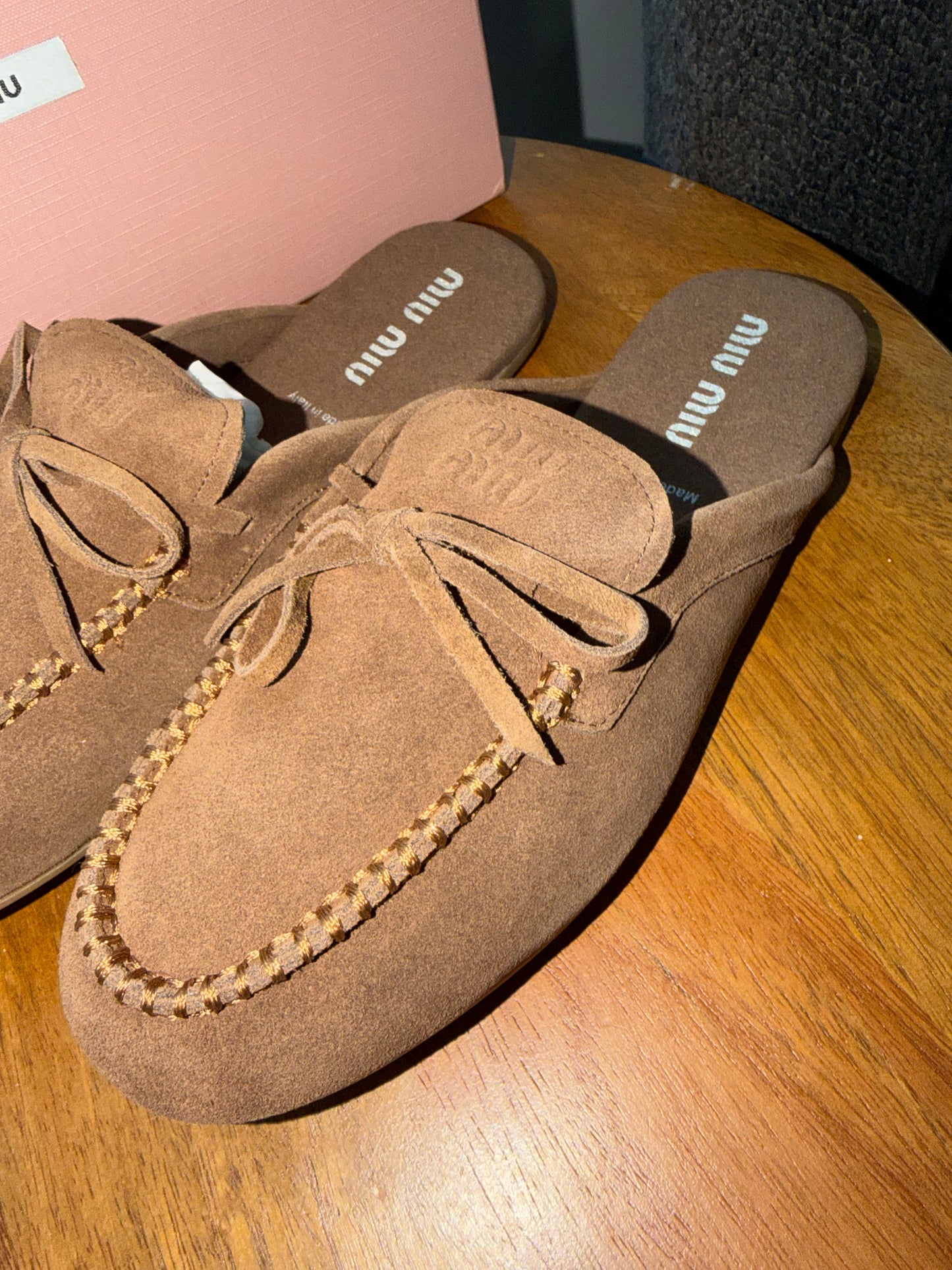 Zapatos Miu Miu talla 8 Nuevo’s con caja
