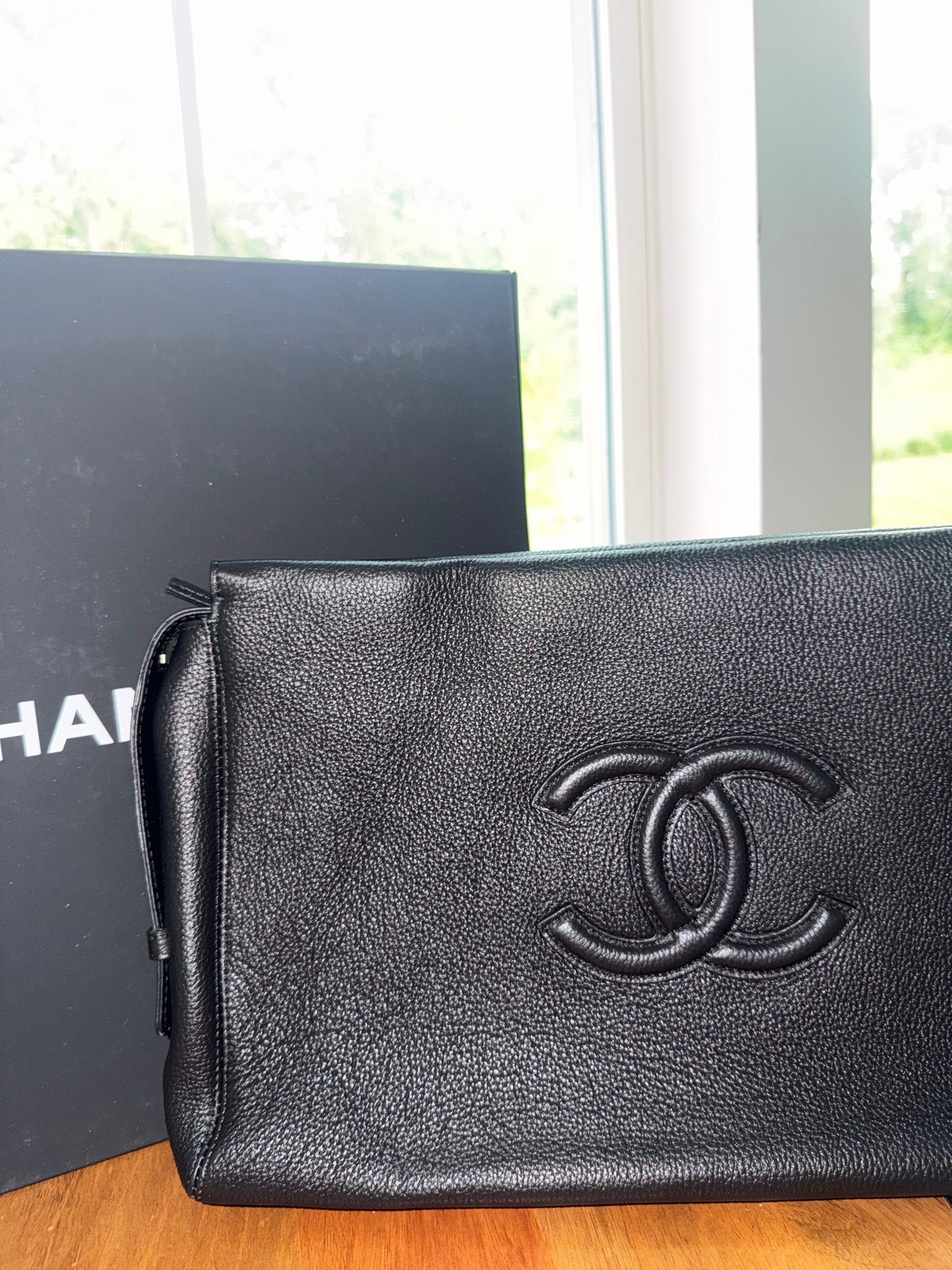 Bolsa Chanel negra nueva temporada con caja y cubre polvo top quality