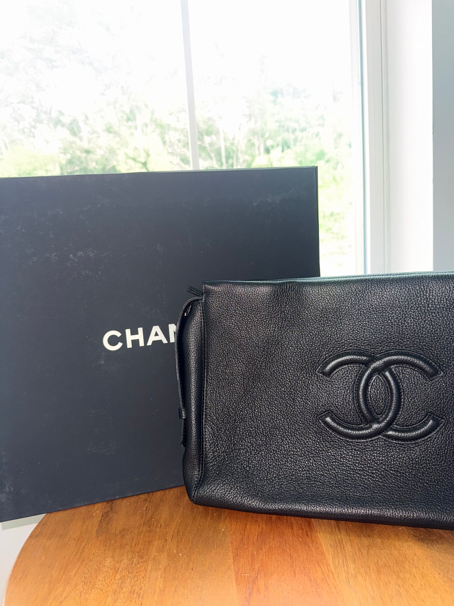 Bolsa Chanel negra nueva temporada con caja y cubre polvo top quality
