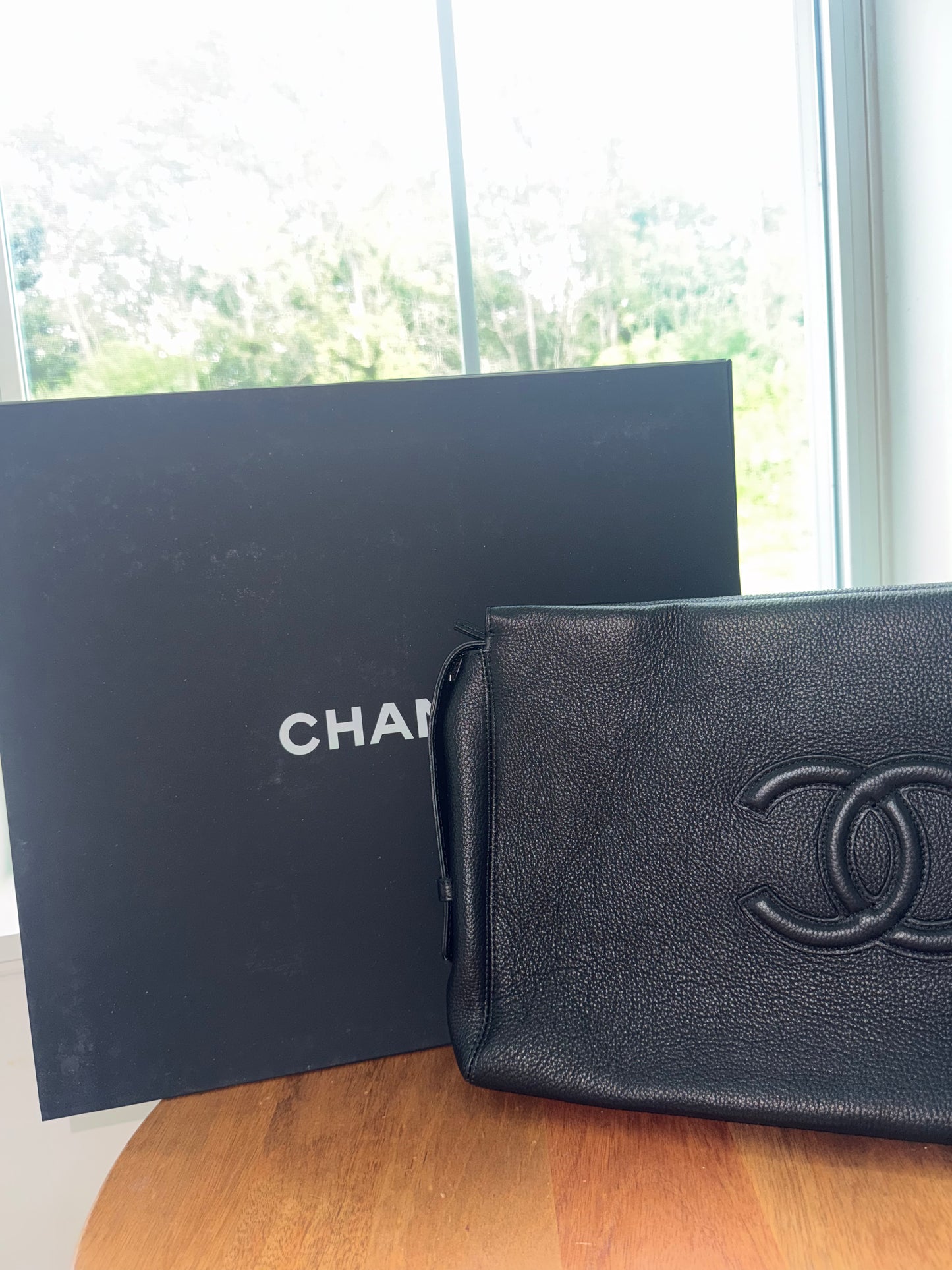 Bolsa Chanel negra nueva temporada con caja y cubre polvo top quality