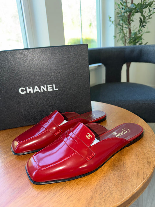 Mocasines Chanel talla 8 top quality