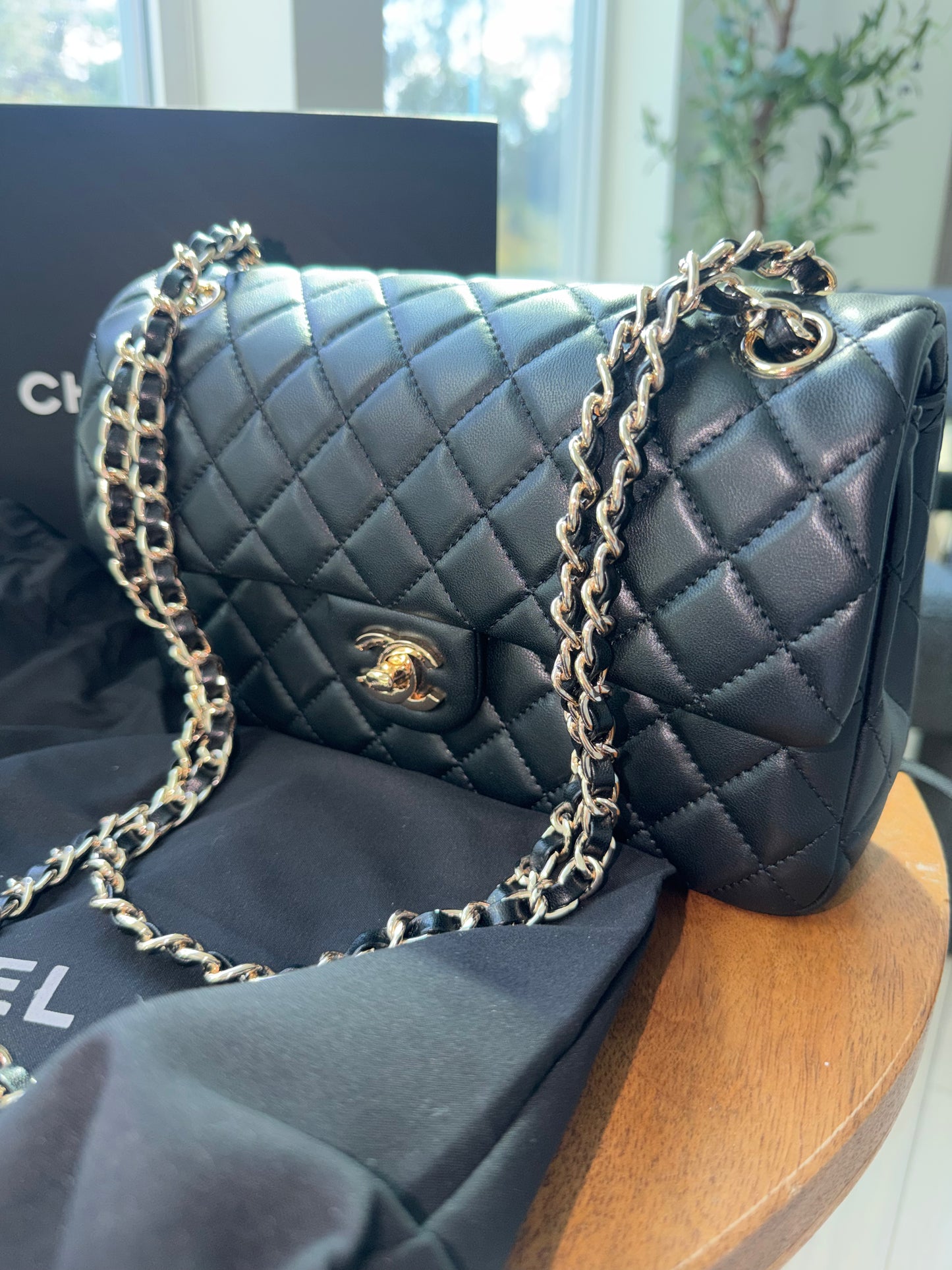 Bolsa Chanel top quality identica con caja y cubre polvo