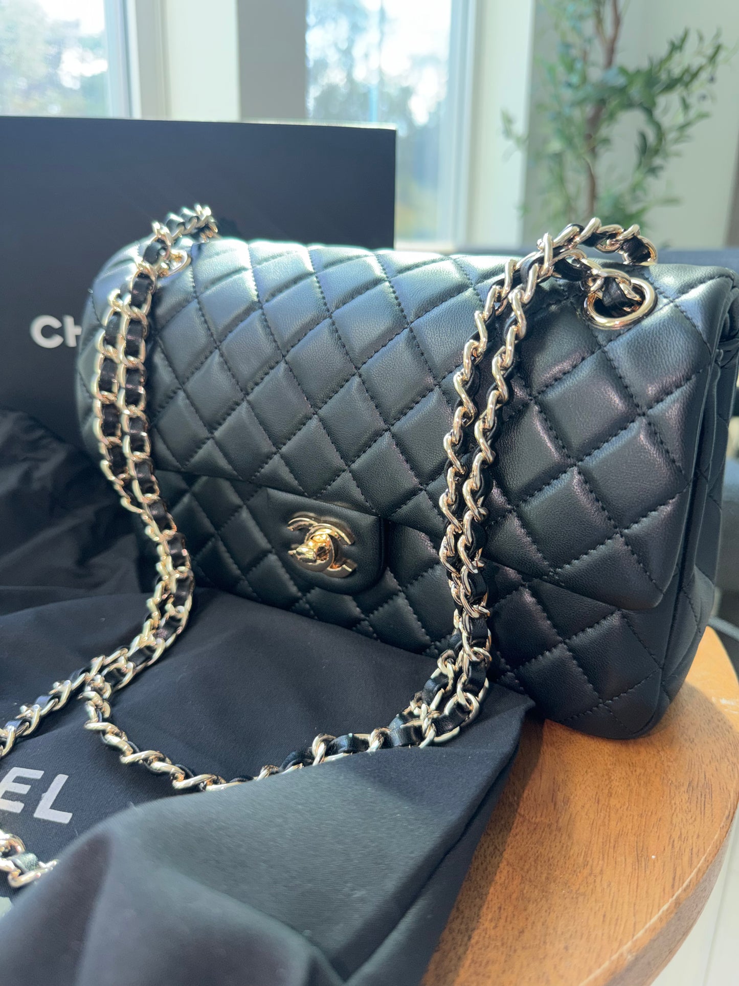 Bolsa Chanel top quality identica con caja y cubre polvo