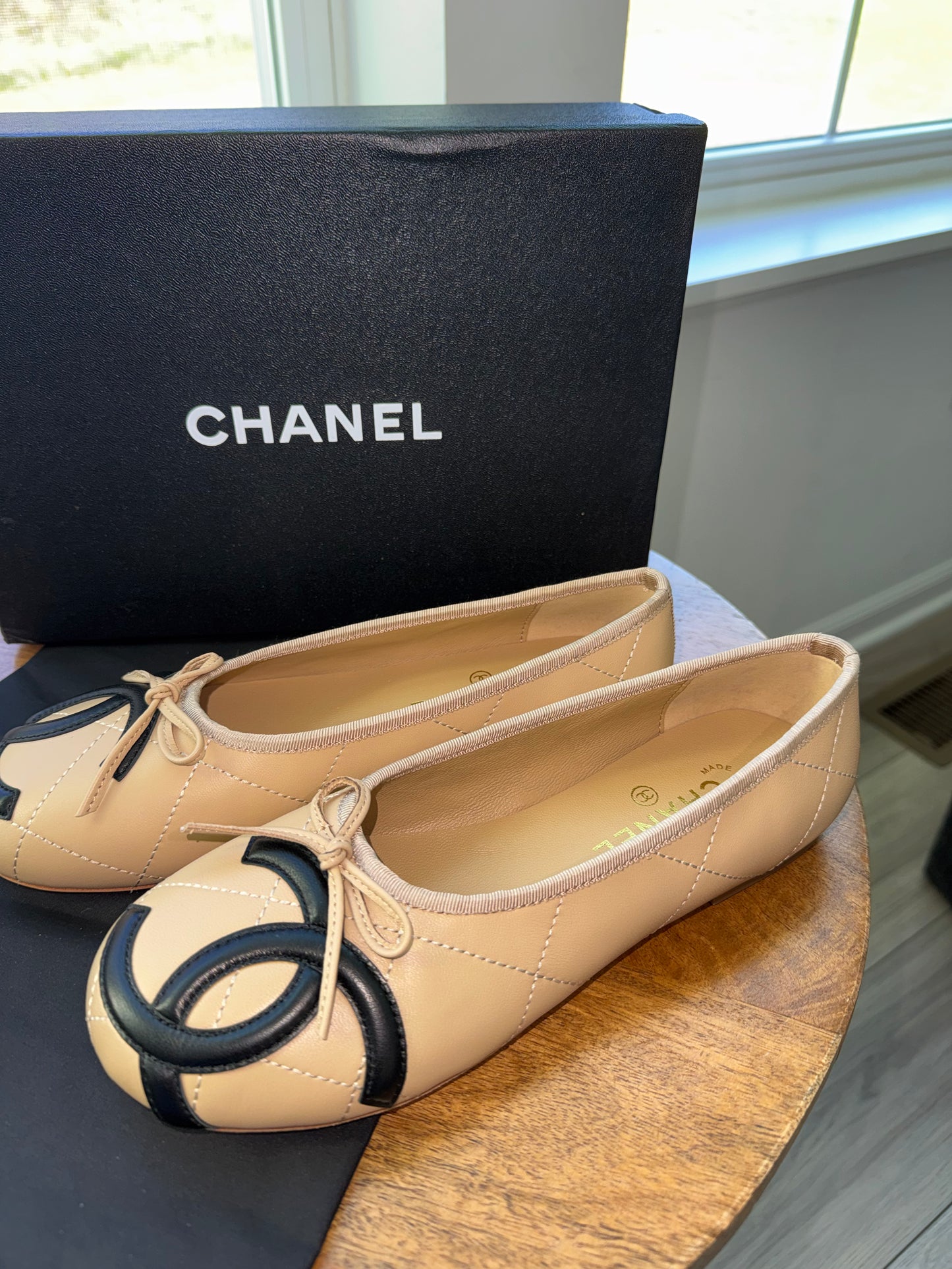 Flats Chanel talla 8 top quality