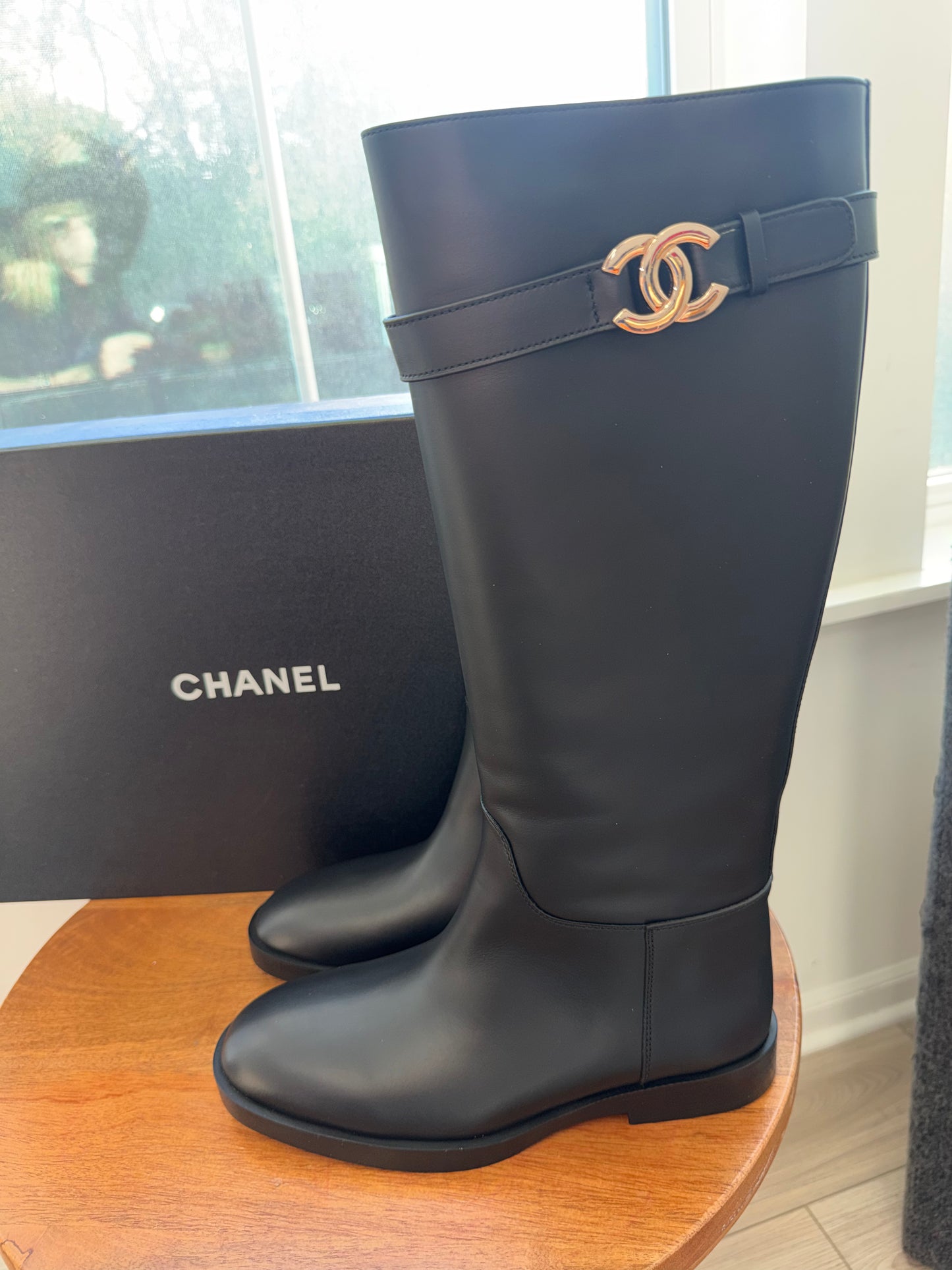 Botas Chanel talla 8 top quality