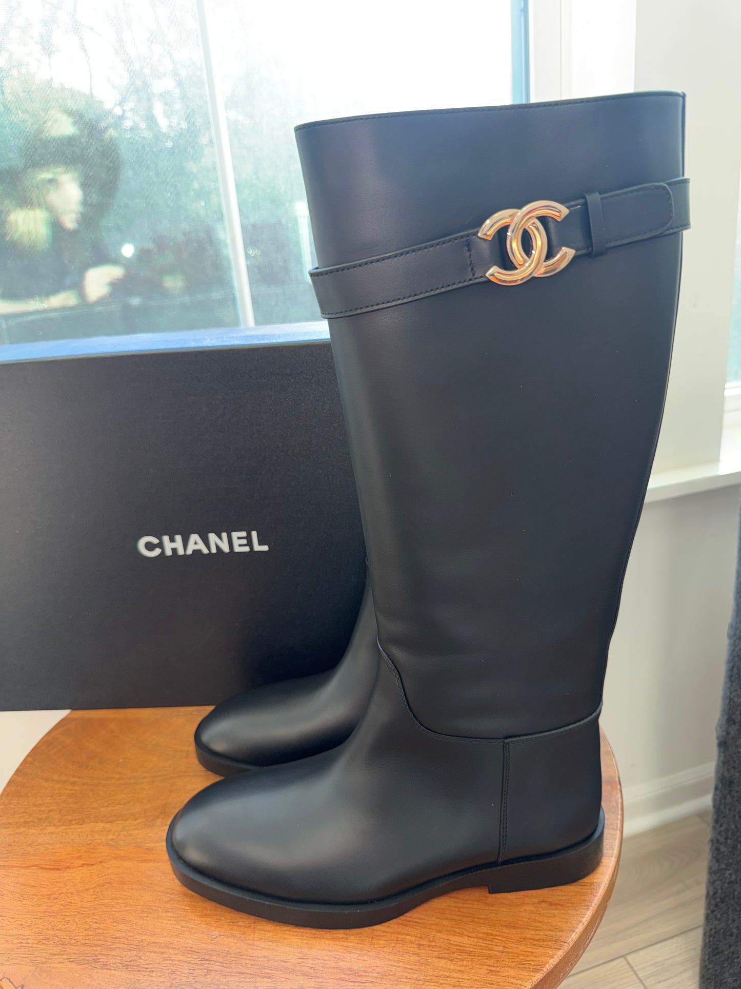 Botas Chanel talla 8 top quality