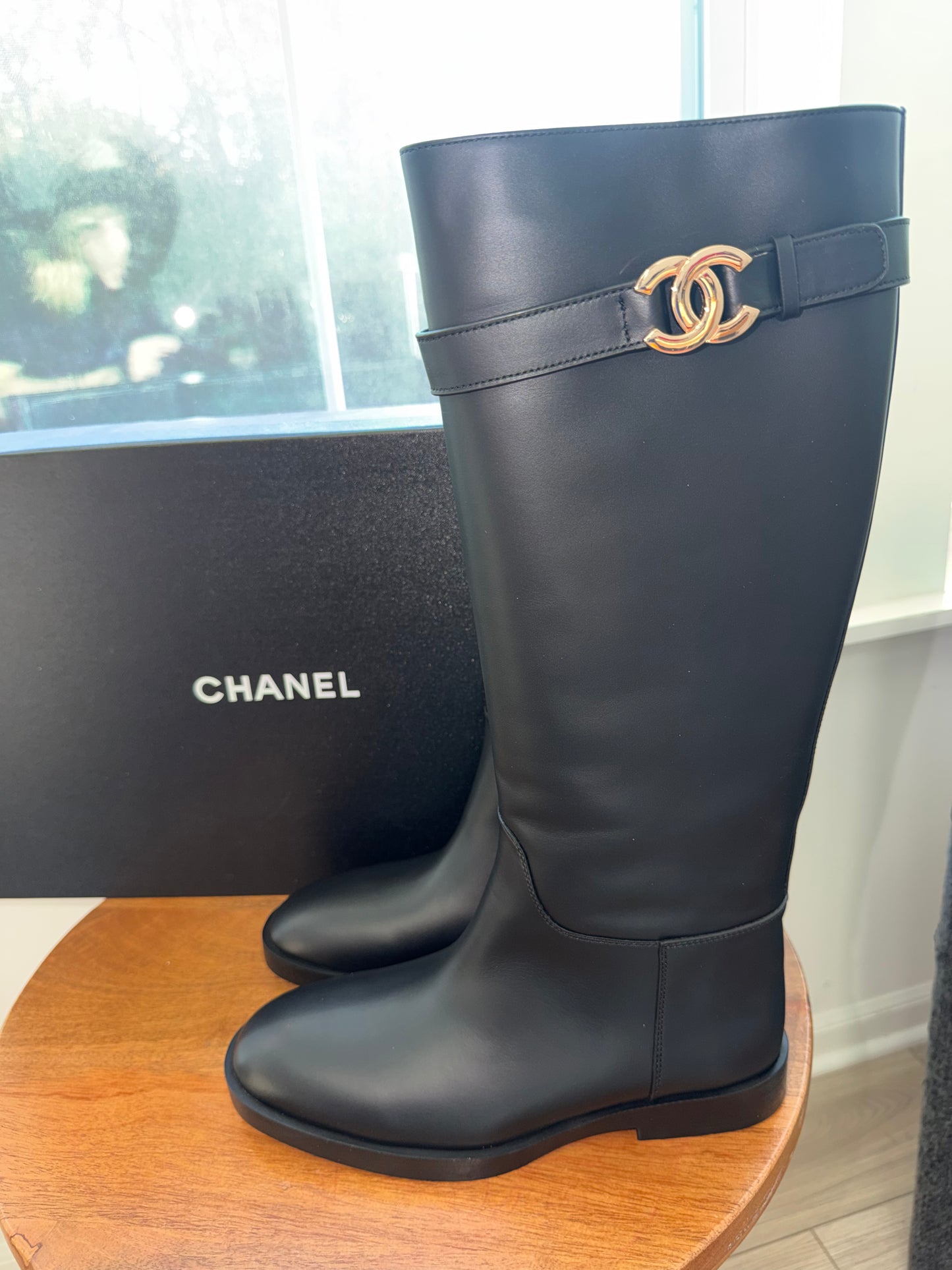 Botas Chanel talla 8 top quality