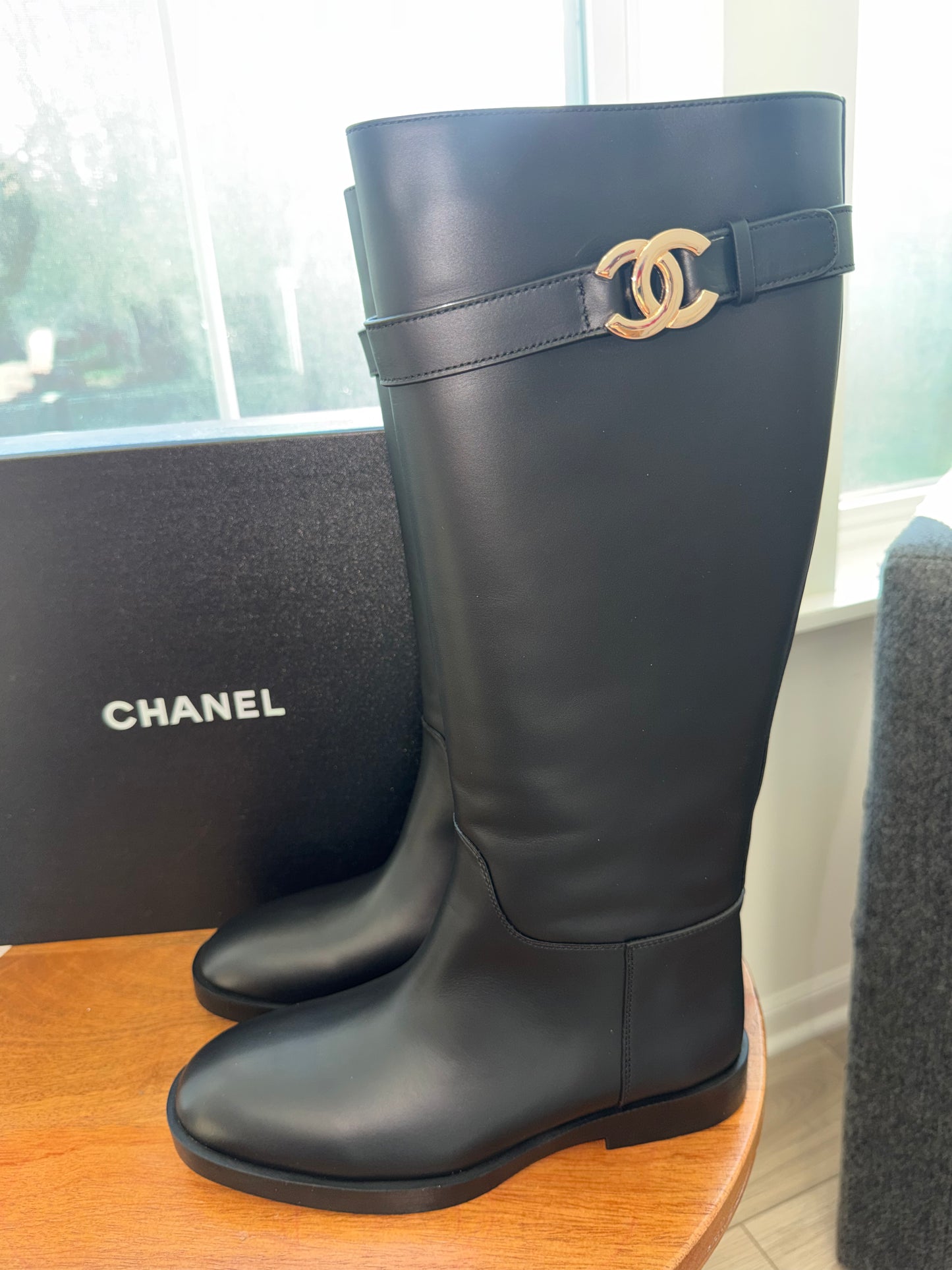 Botas Chanel talla 8 top quality
