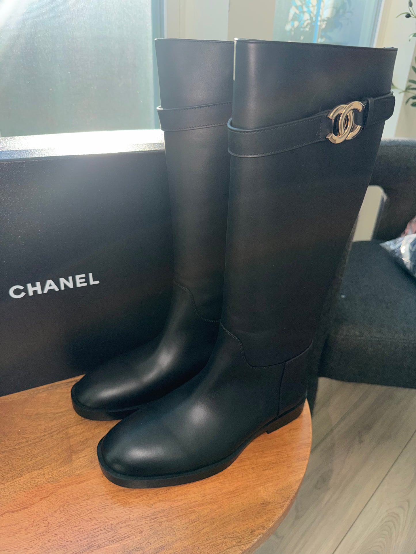 Botas Chanel talla 8 top quality