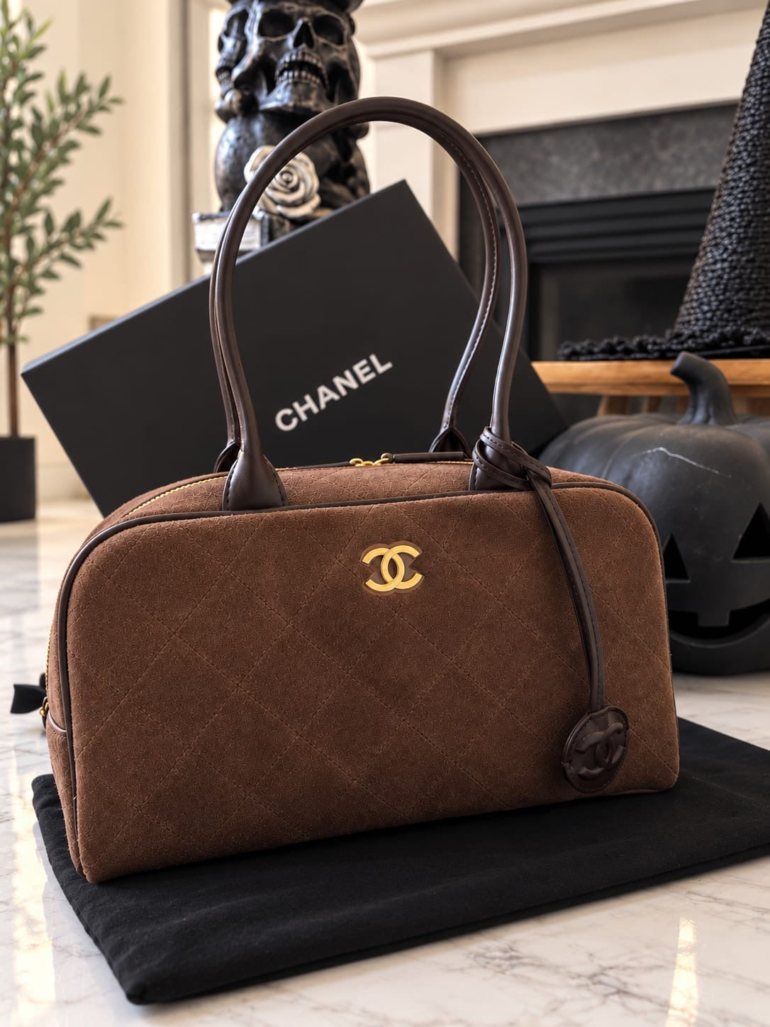 Bolsa Chanel cafe top quality