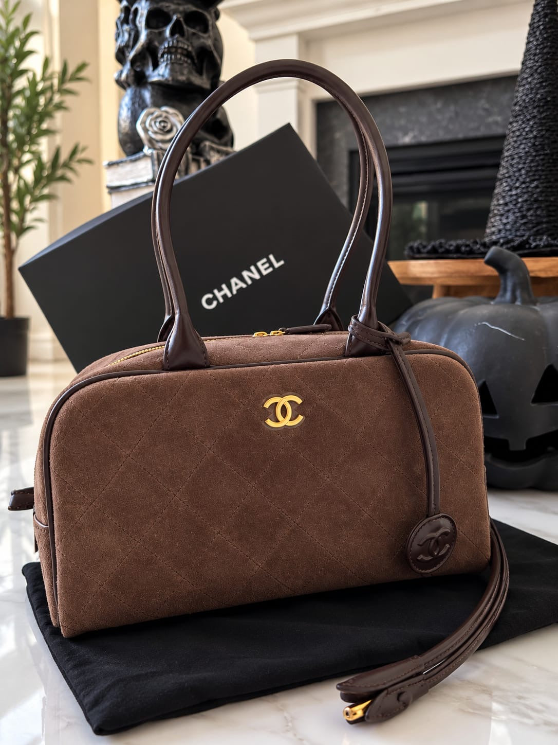 Bolsa Chanel cafe top quality