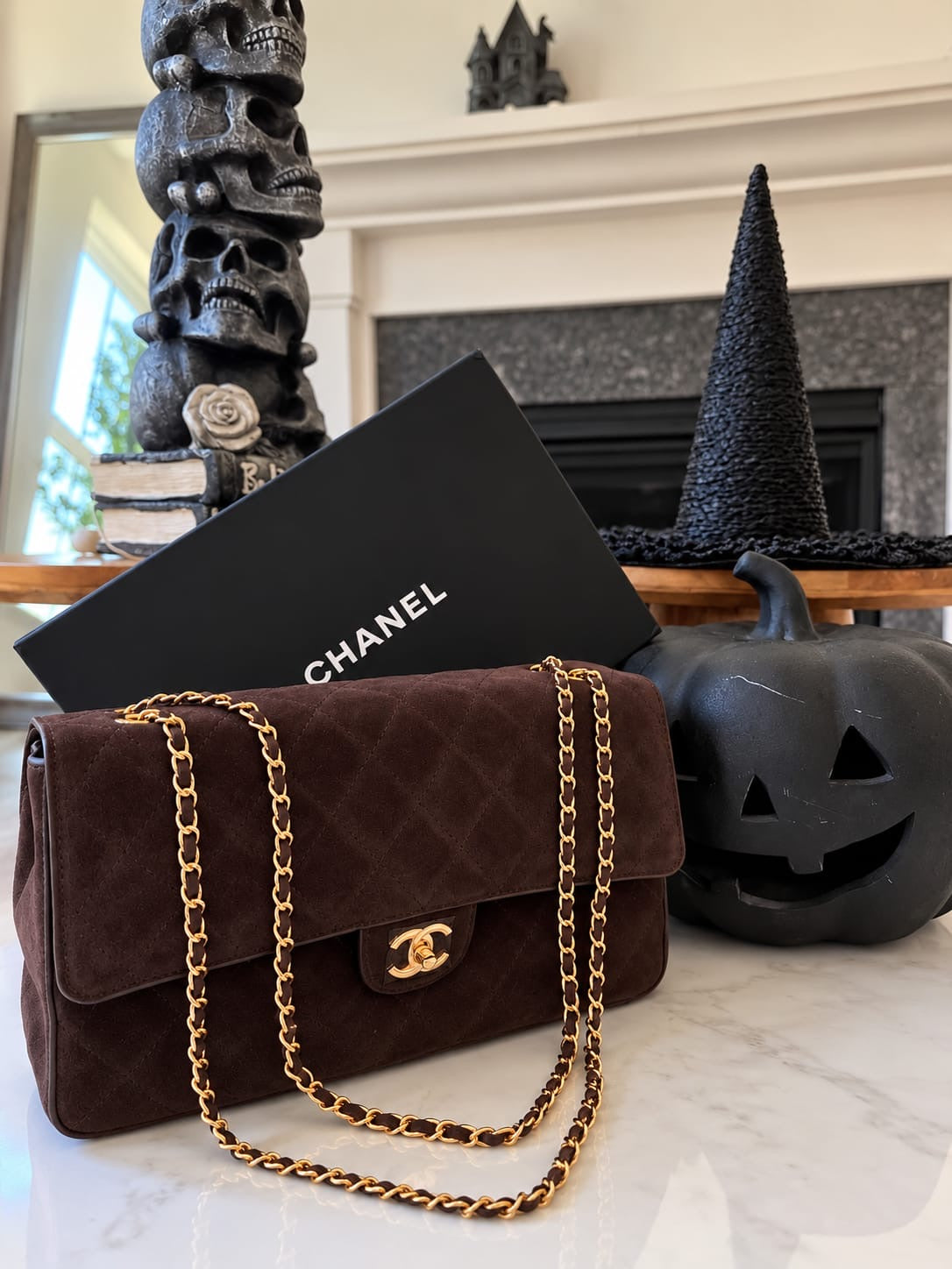 Bolsa Chanel cafe top quality
