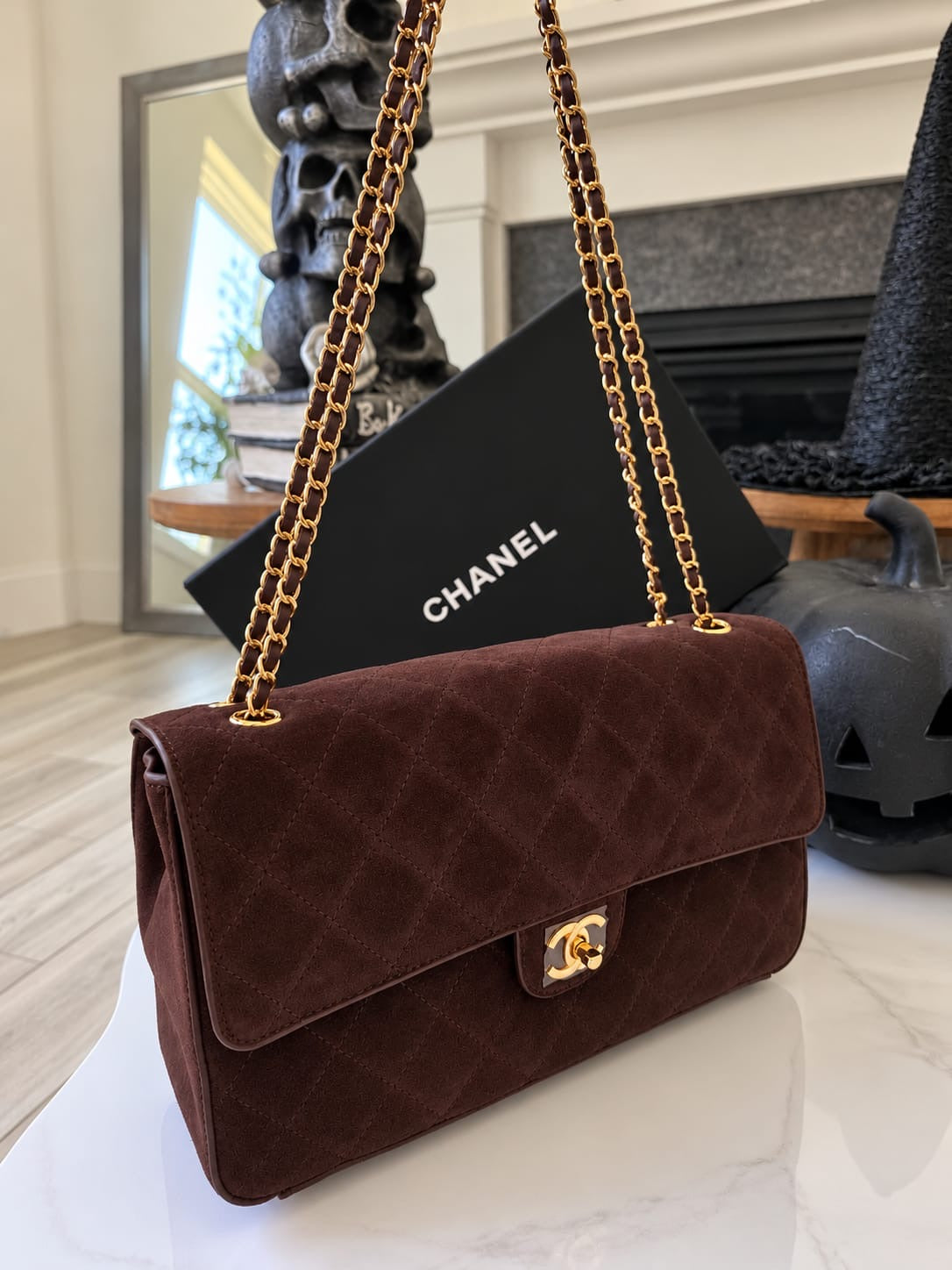 Bolsa Chanel cafe top quality
