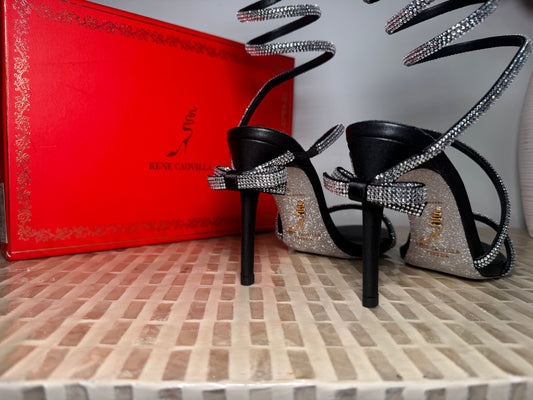 Tacones louboutin con Cristales talla 8 top quality
