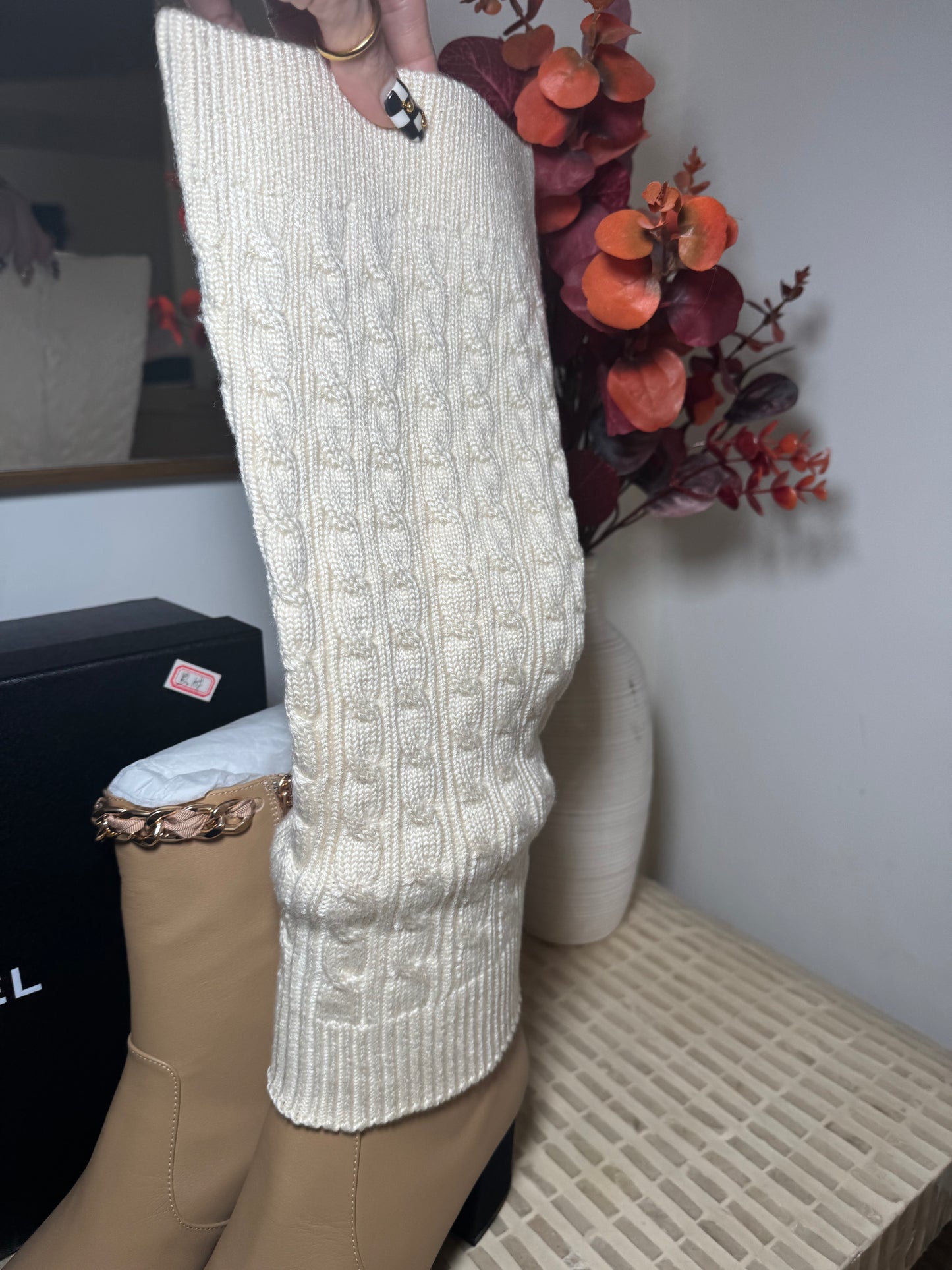Botas Chanel doble vista las puedes usar con el calenton o sin , nuevas con caja tall 8